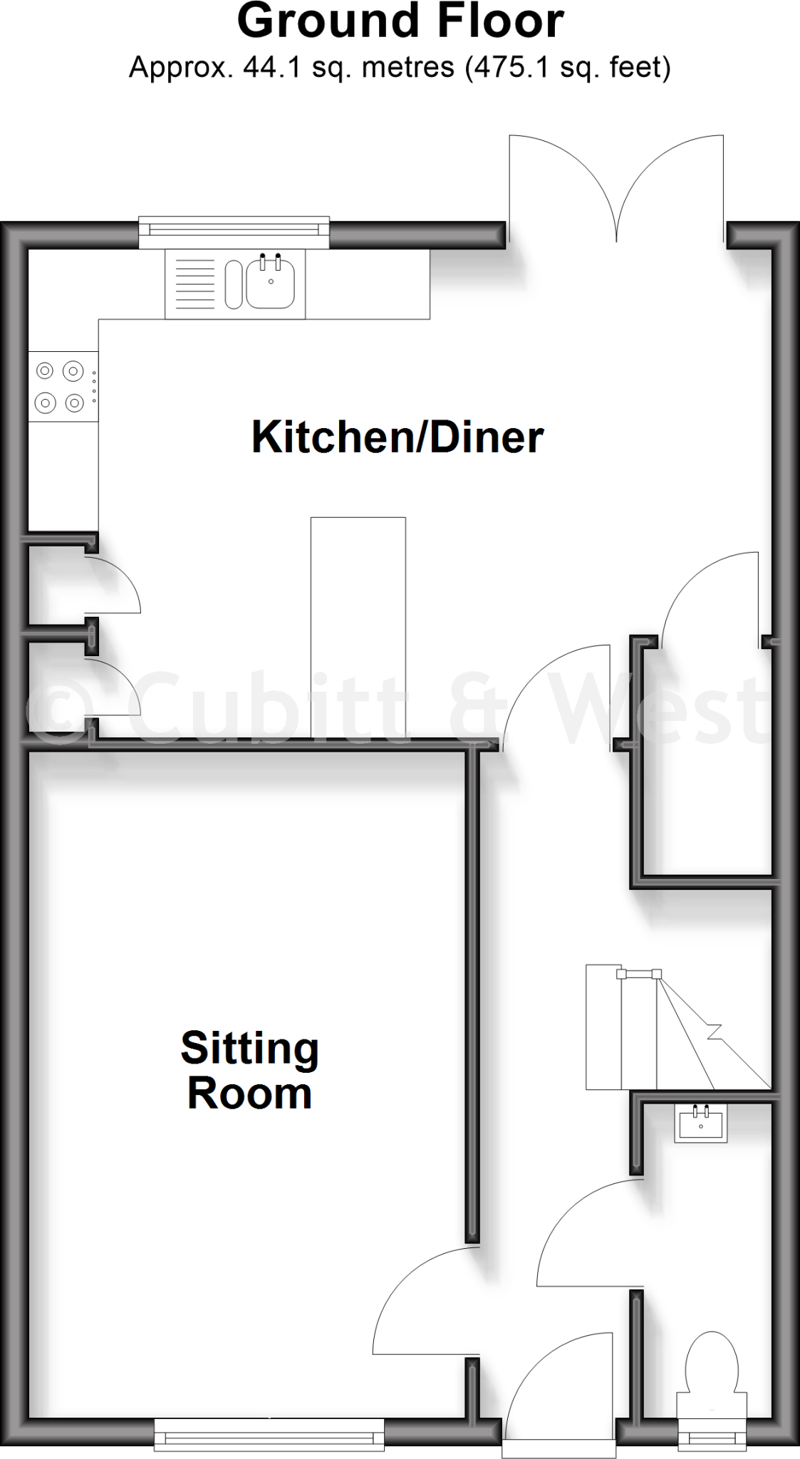 Nine Acres, West Broyle, Chichester, West Sussex floorplan
