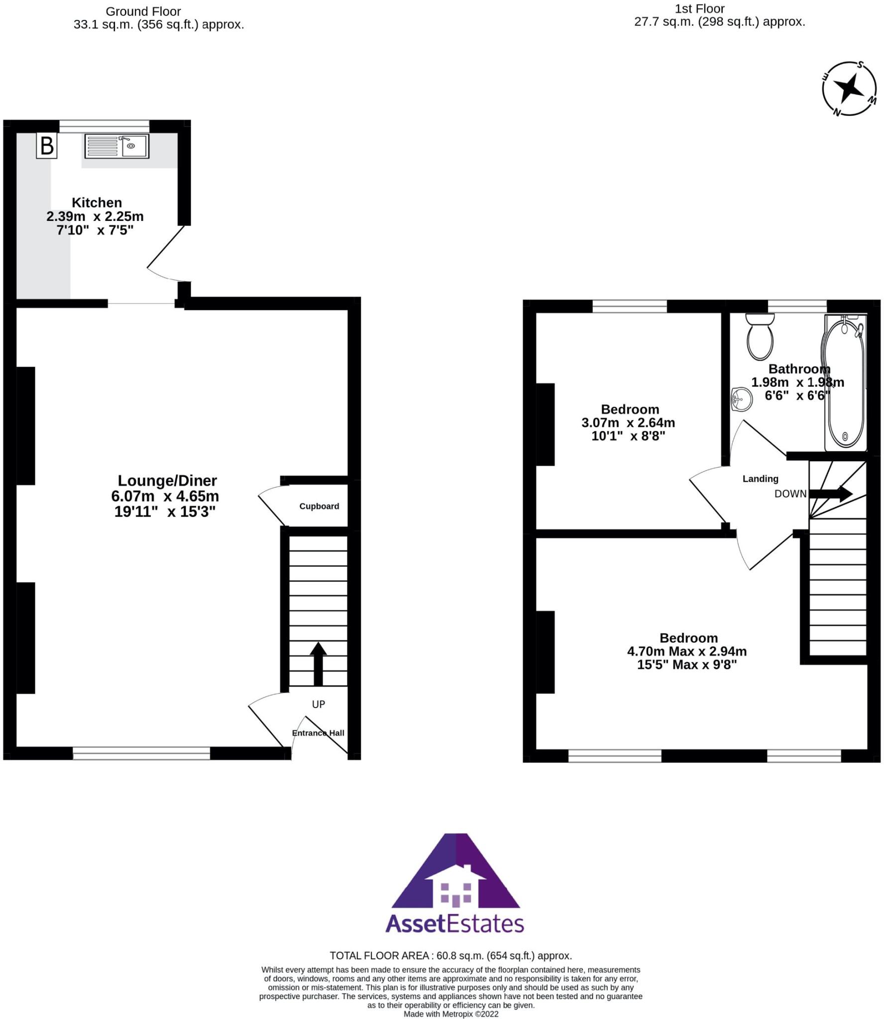 Preston Street, Abertillery floorplan