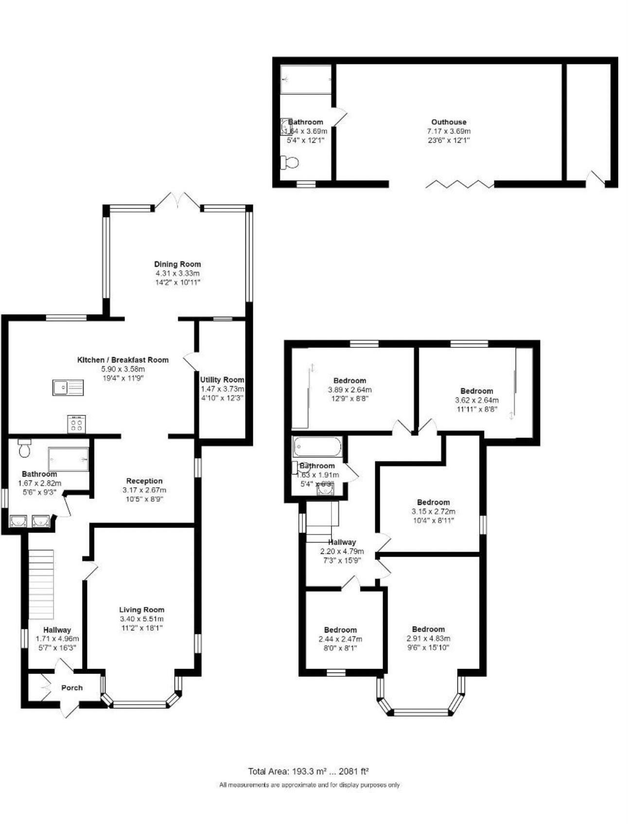Windsor Road, Hornchurch, RM11 floorplan