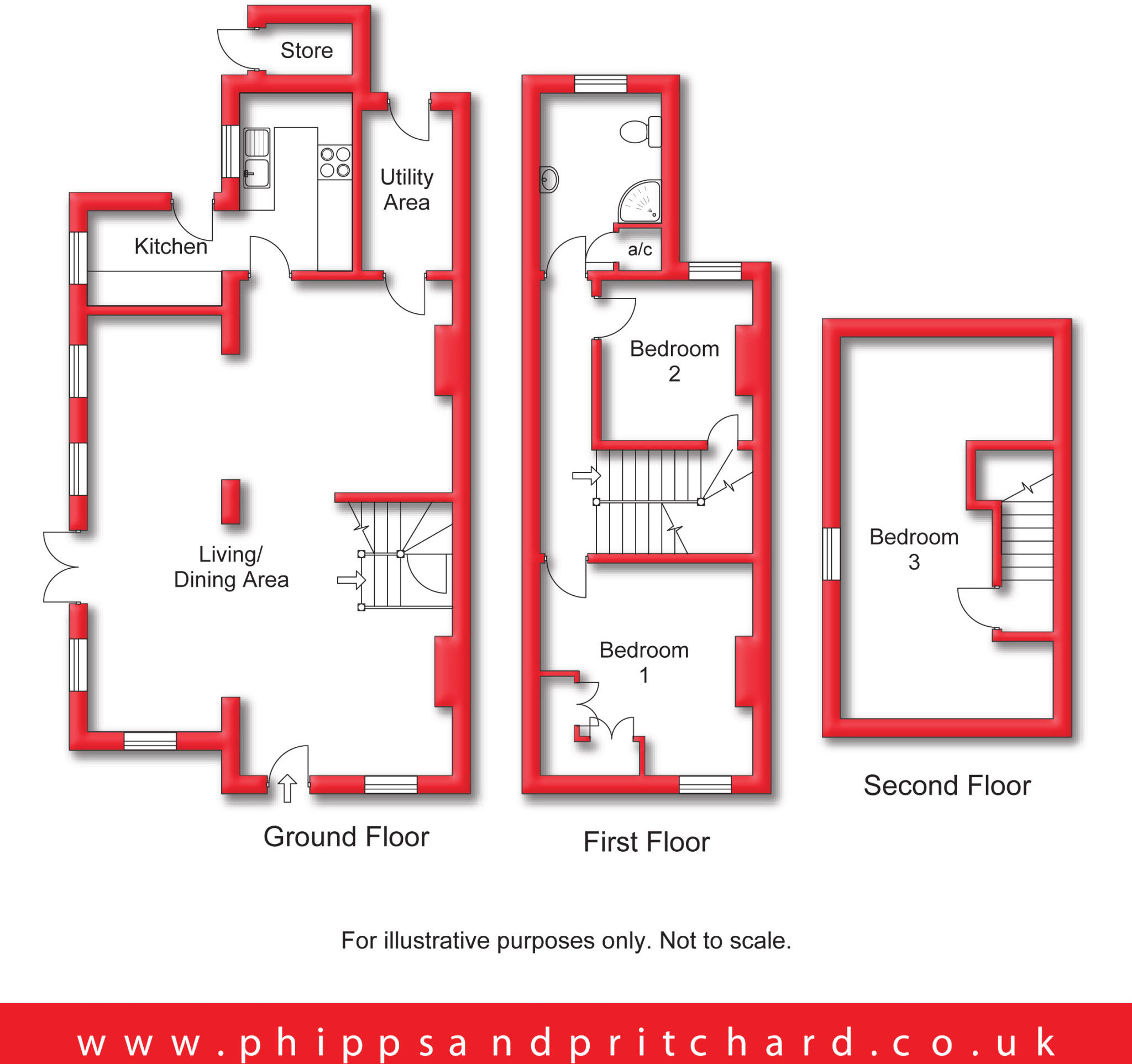 Severnside, Highley, Bridgnorth, Shropshire floorplan