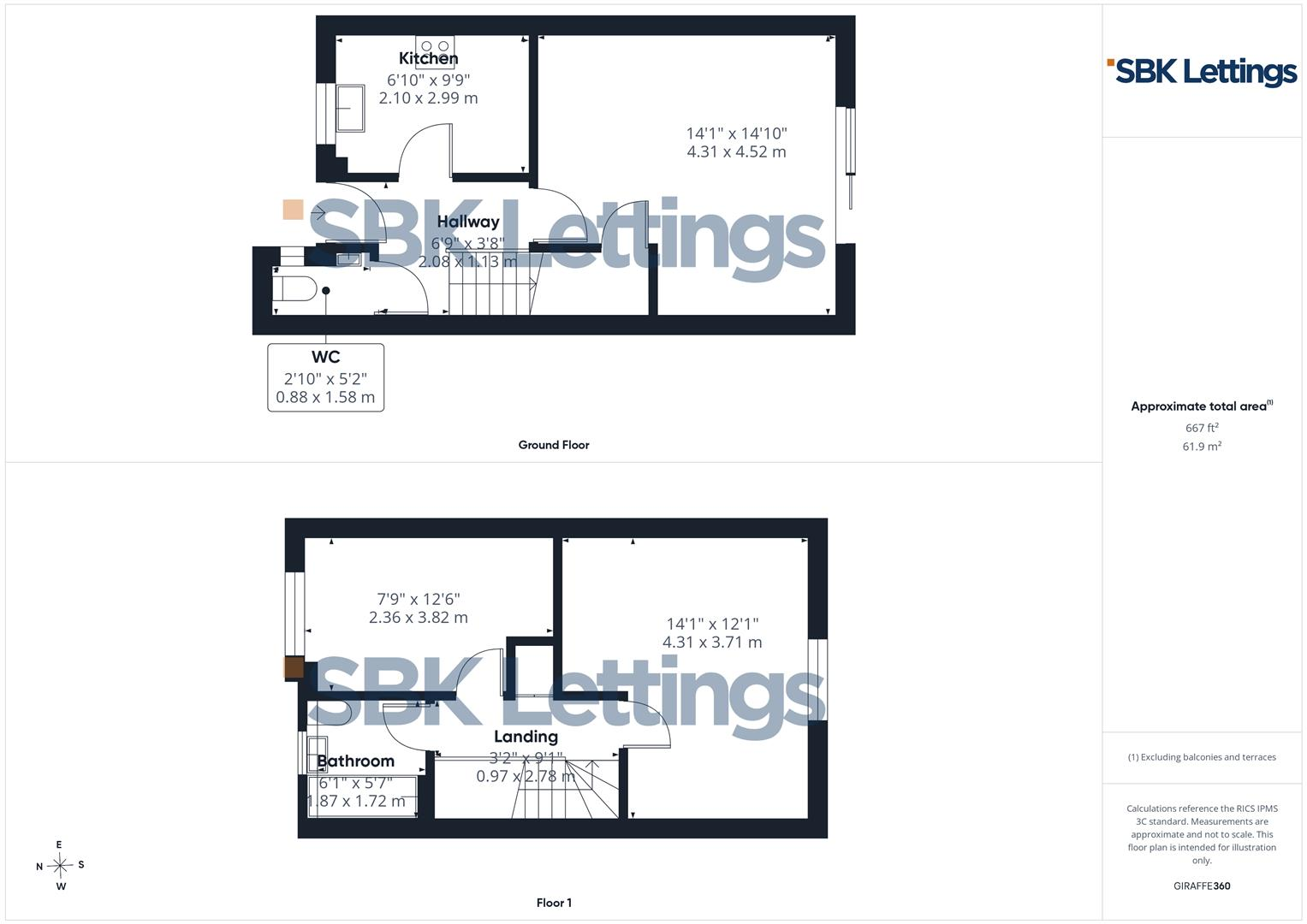 Drage Close, Lutterworth floorplan