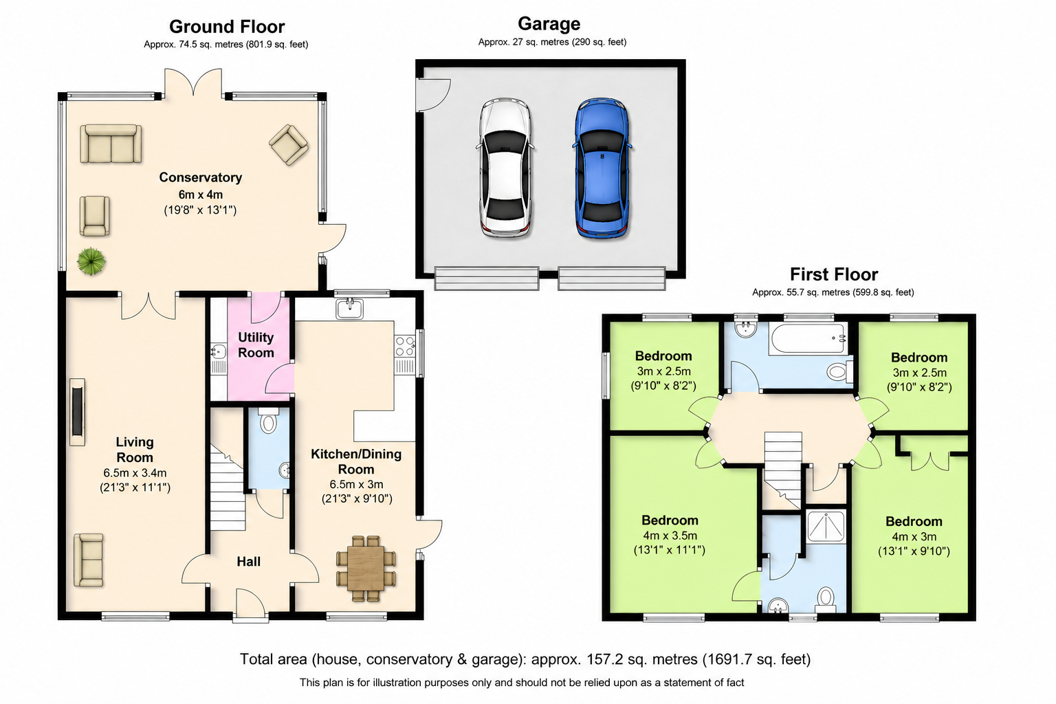 Blyth Close, Cawston, Rugby floorplan