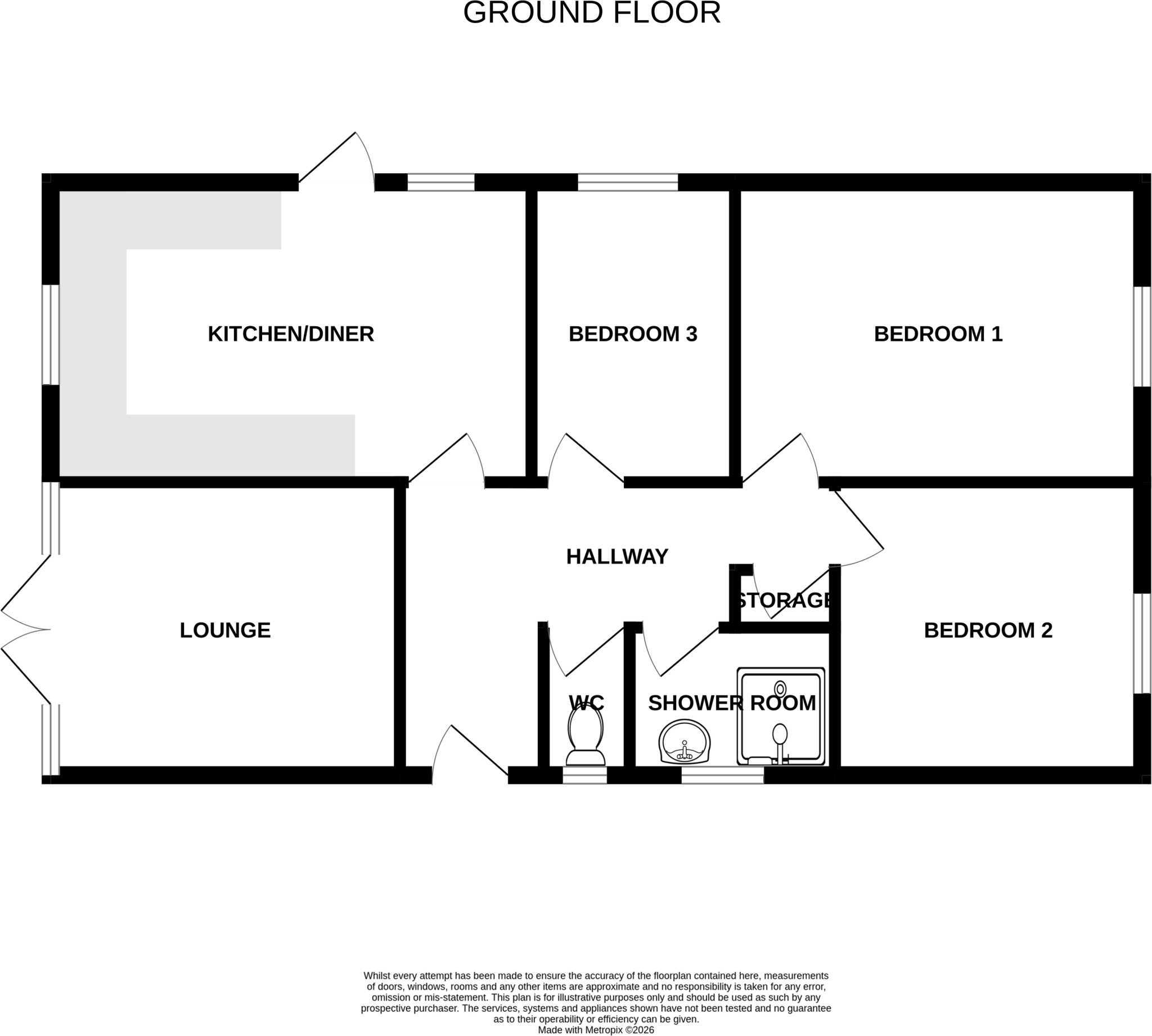 Gelli Glas Road, Swansea, SA6 floorplan