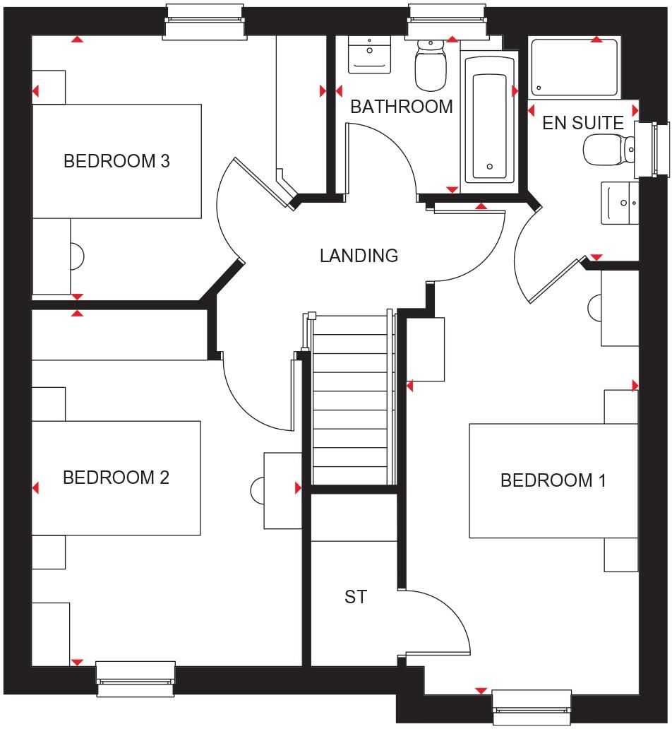 Auchinleck Road, 
Robroyston, 
Glasgow, 
Lanarkshire, 
G33 1PN floorplan