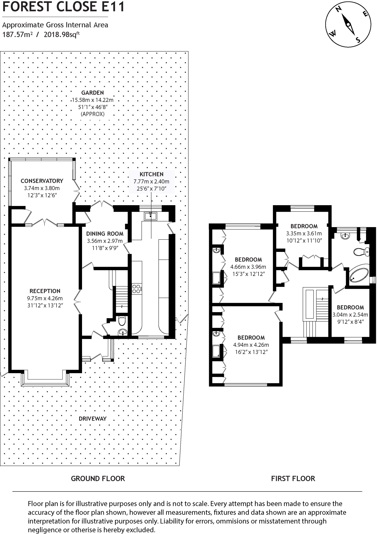 Forest Close floorplan