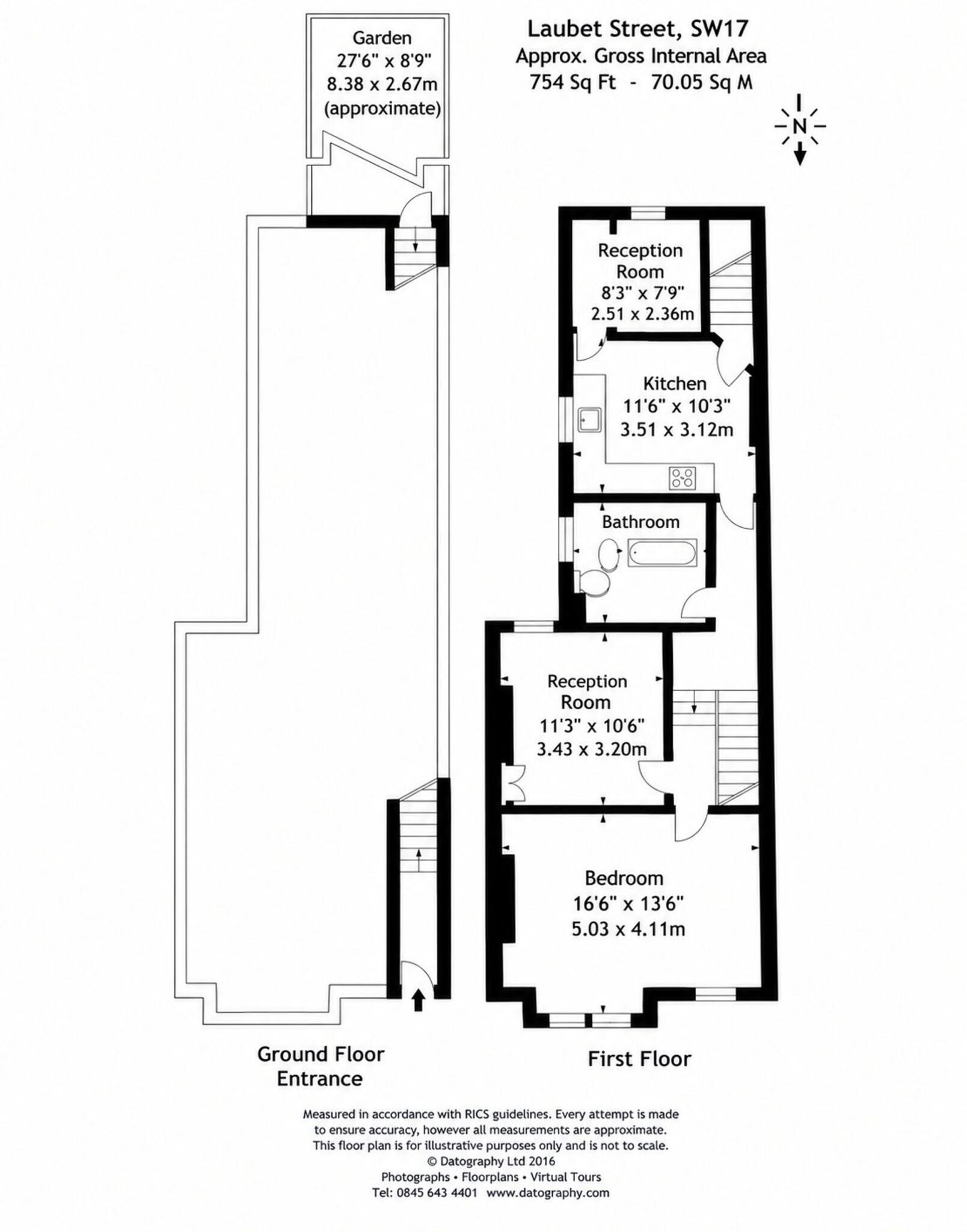 Loubet Street, London, SW17 floorplan