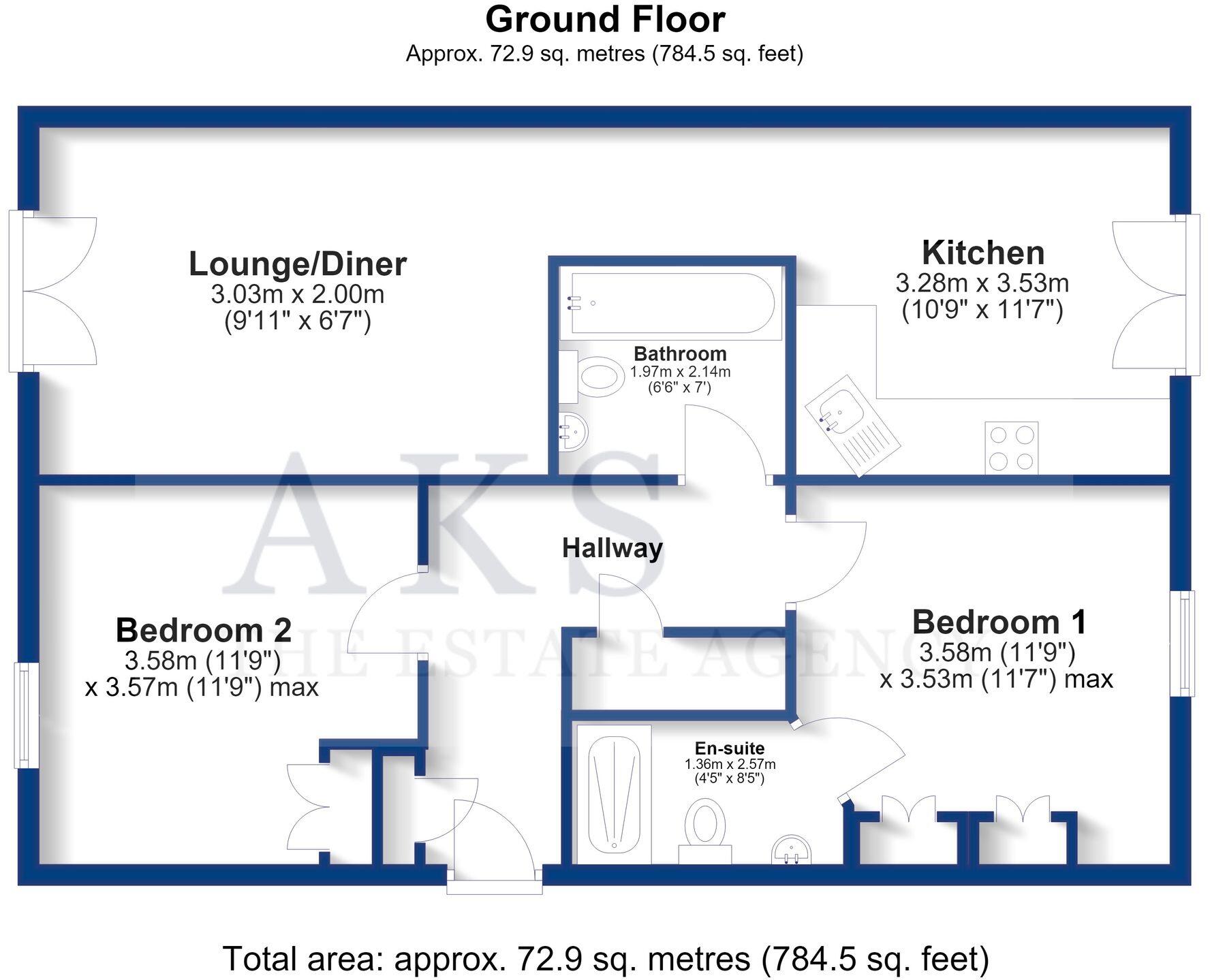 Mill Street, Derby, DE1 floorplan