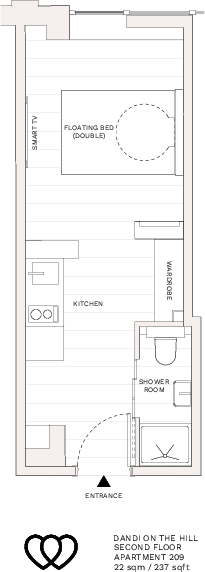 The Heights, Lowlands Road, Harrow floorplan