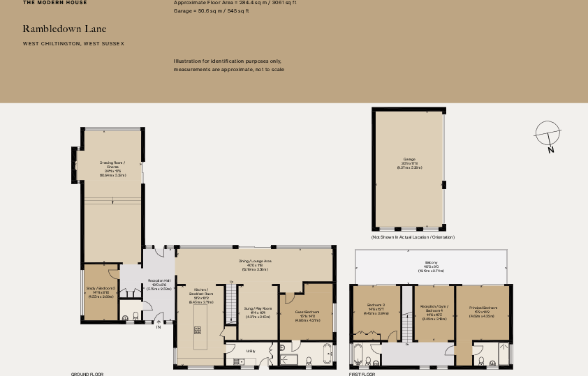 Southward, West Chiltington, West Sussex floorplan