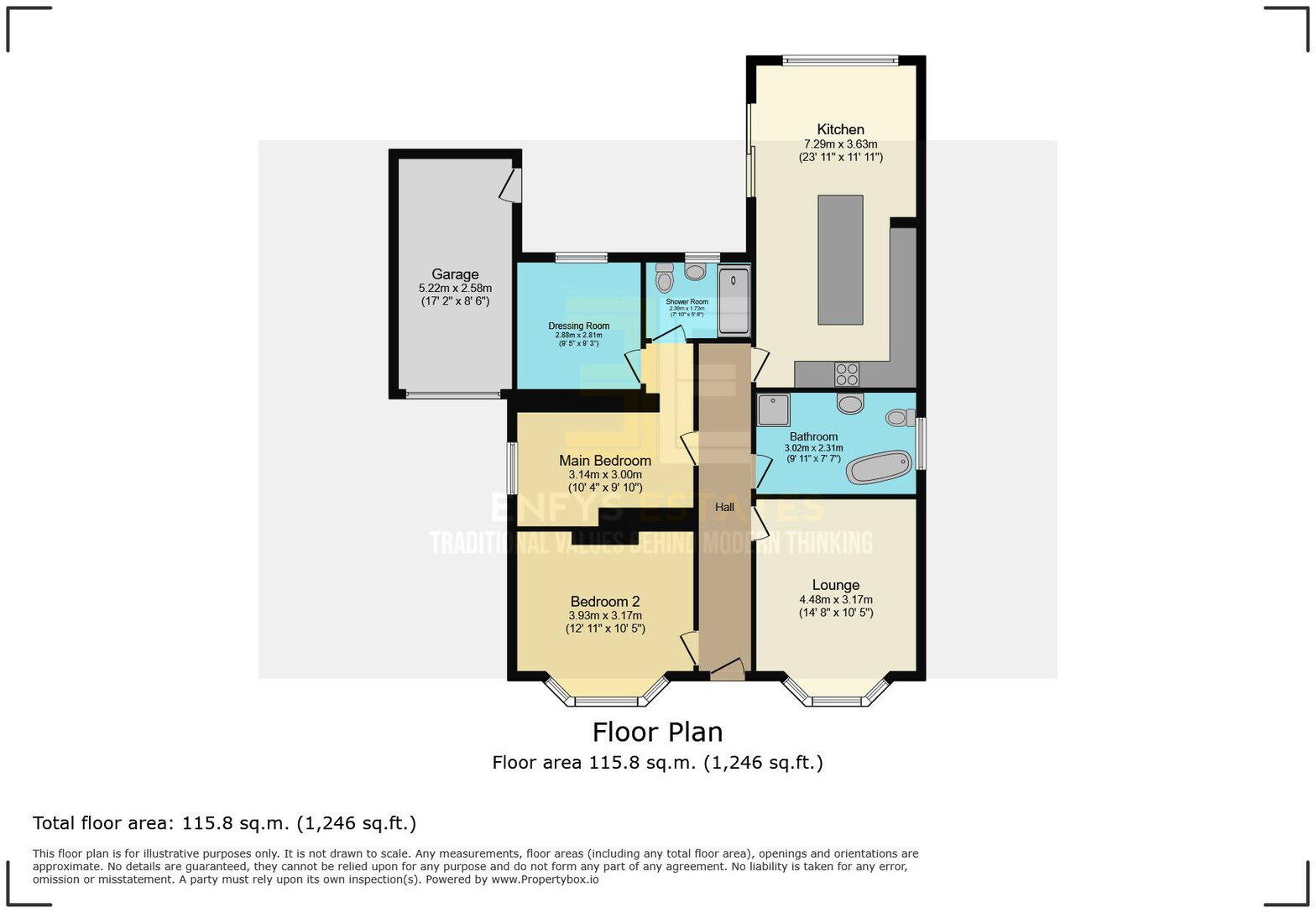 Cefn Y Bryn, Llanrhos, LL30 floorplan