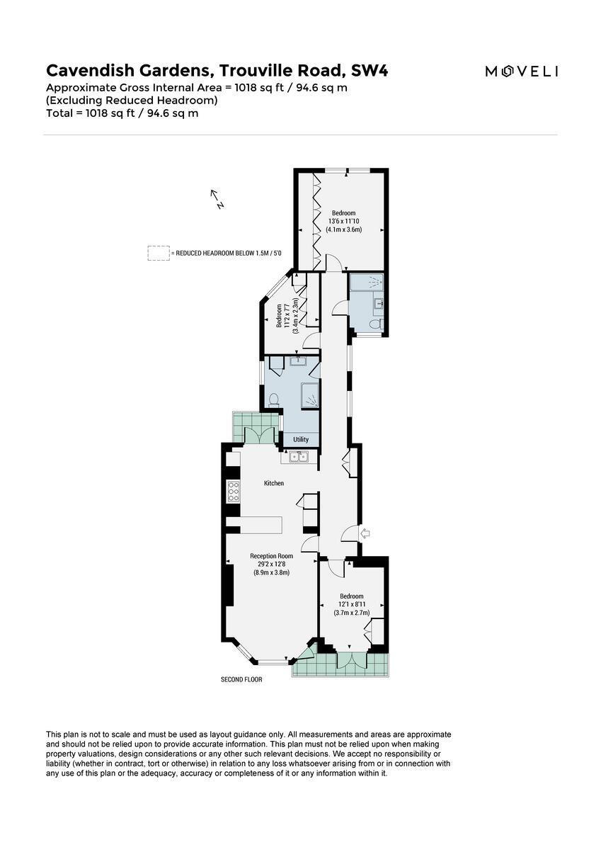 Trouville Road, Clapham South, SW4 floorplan