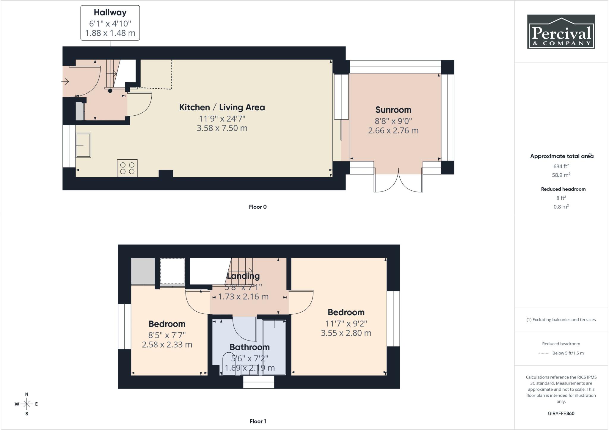6, Hunt Road, Earls Colne, Colchester, Essex, CO6 floorplan