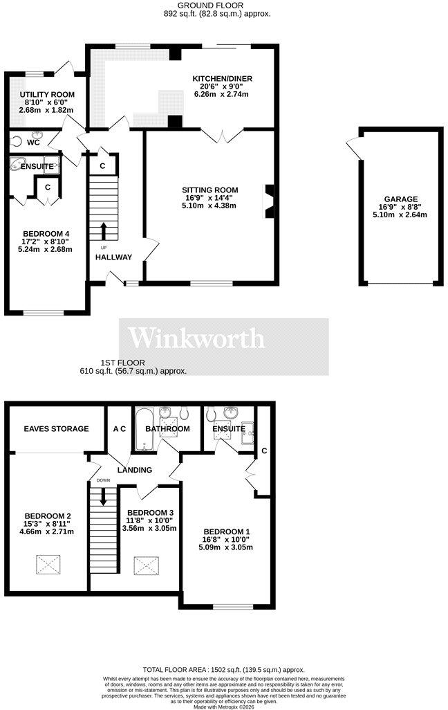 Fallowfield, Framingham Earl, Norwich, Norfolk, NR14 floorplan