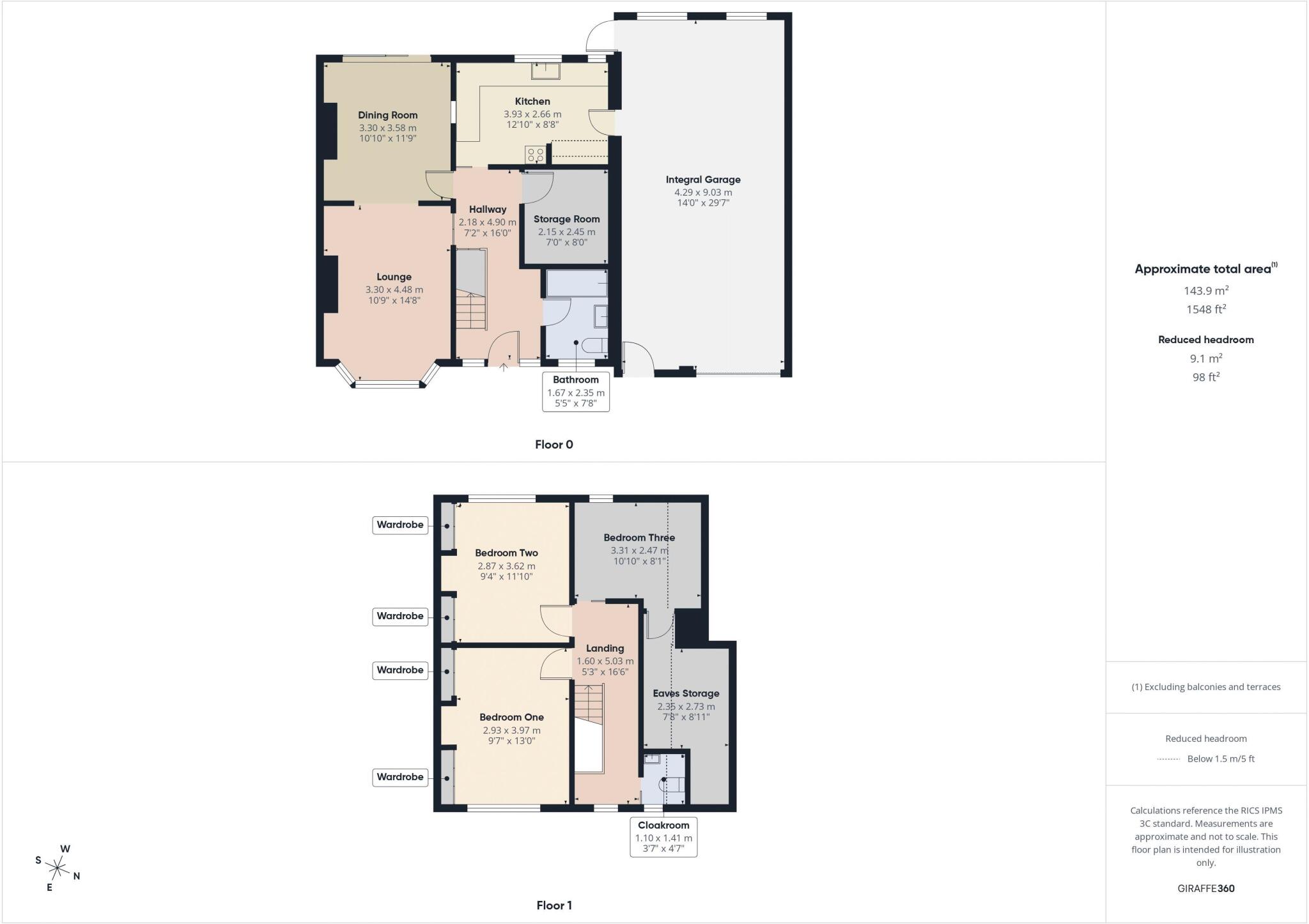 Ninehams Close, Caterham floorplan