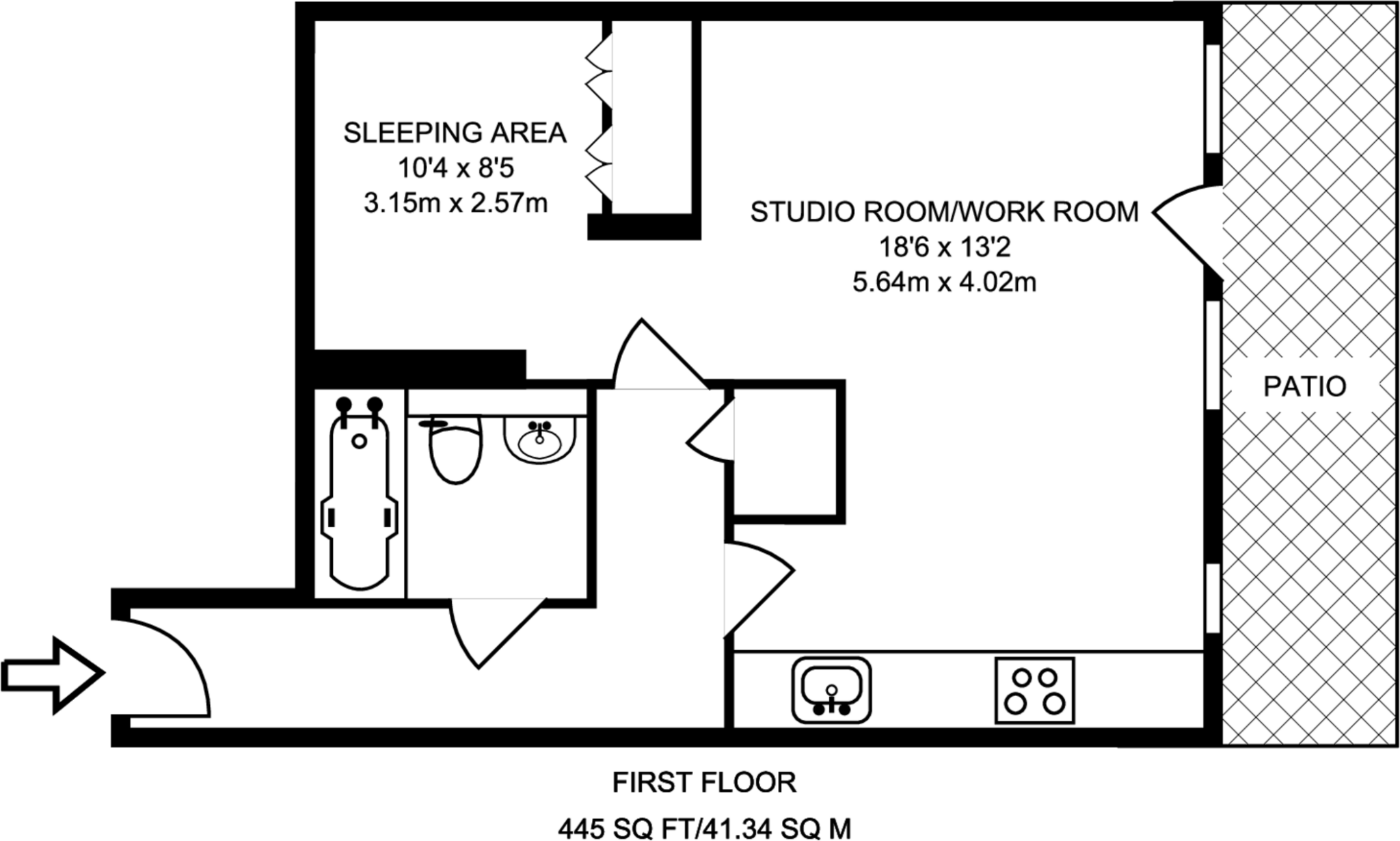 Adriatic Apartments, Royal Docks, London, E16 floorplan