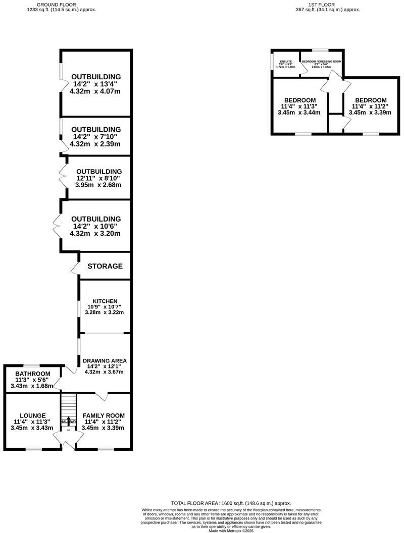 High Street, Chelveston floorplan