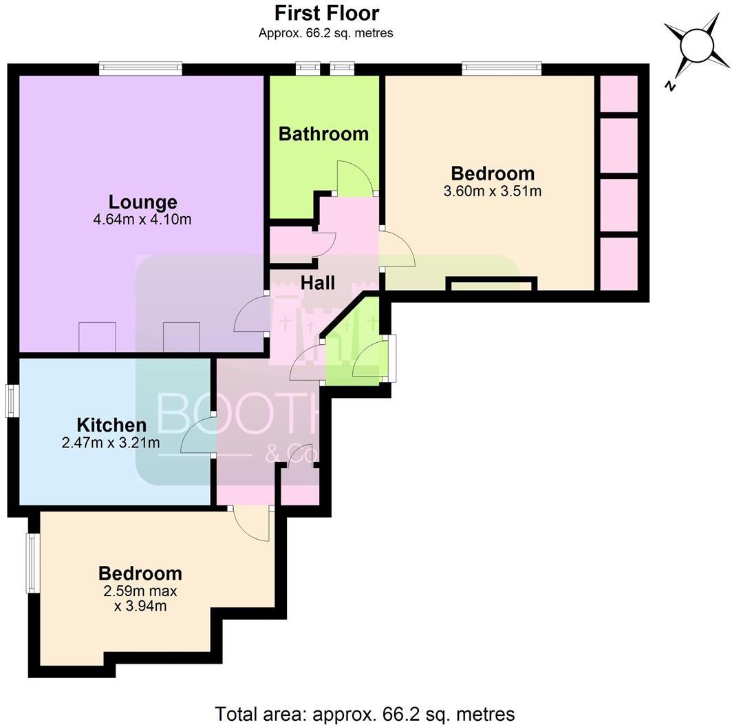 Hyde House, Kenilworth floorplan