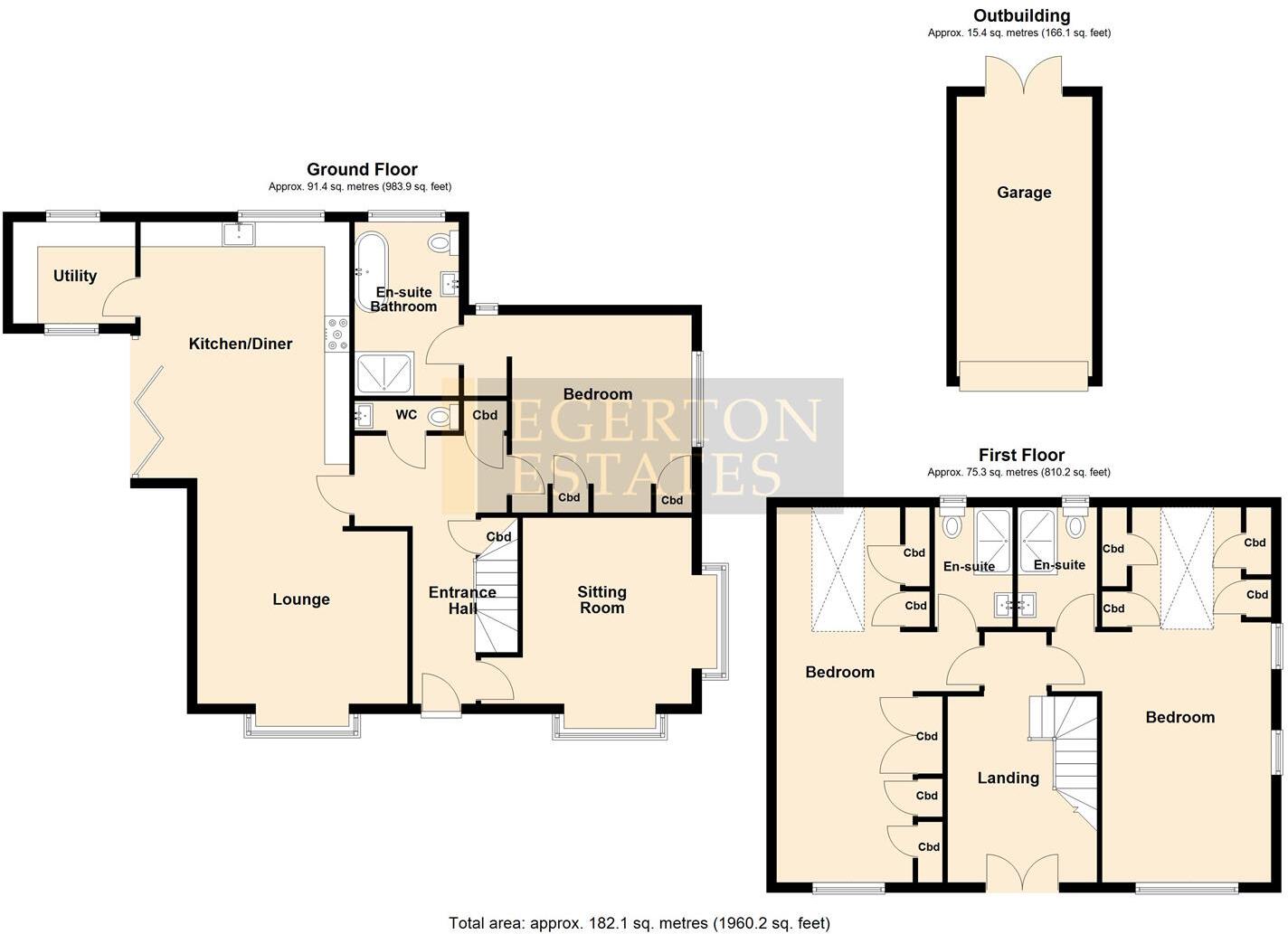 Ffordd Cynlas, Benllech floorplan