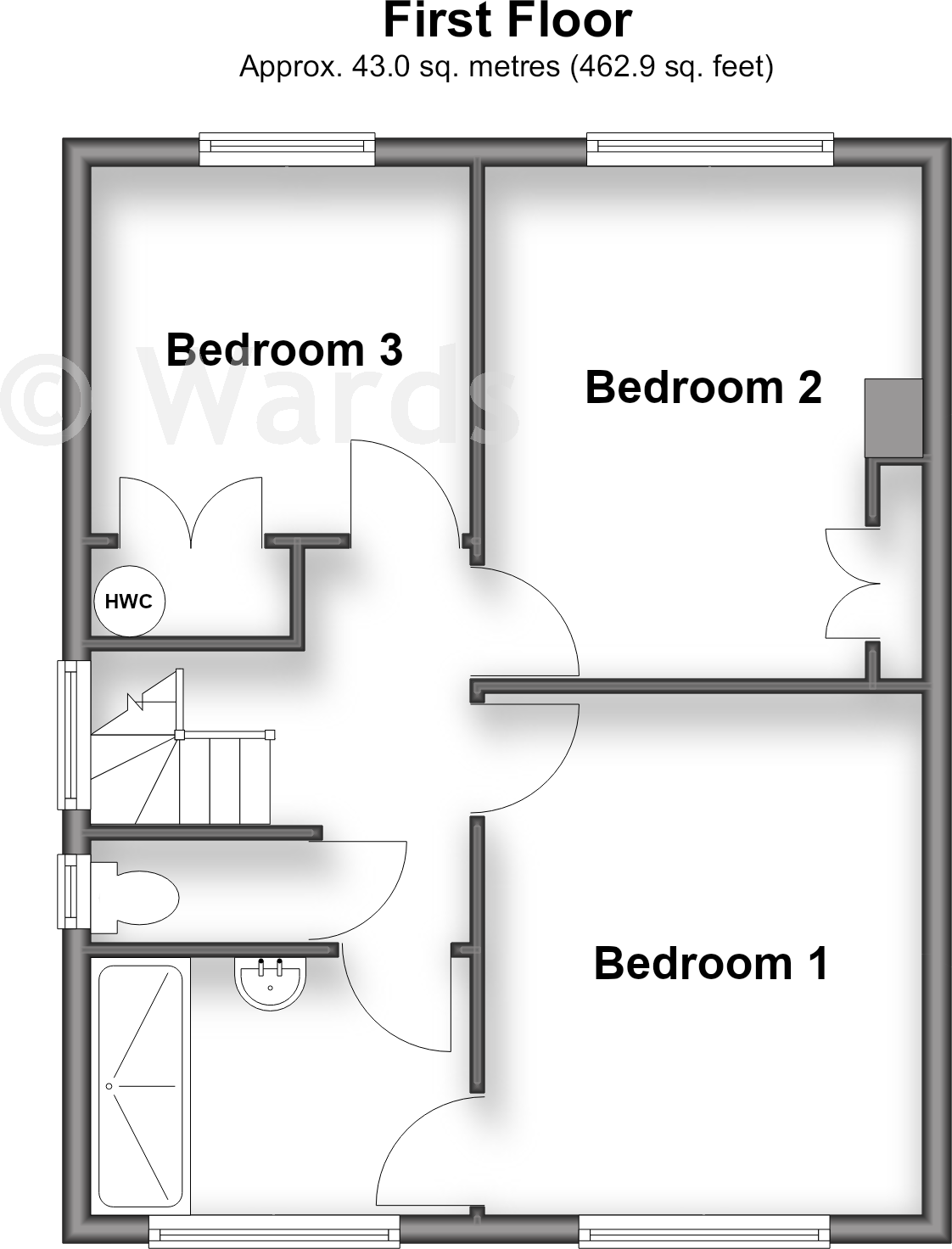 Southsea Avenue, Minster On Sea, Sheerness, Kent floorplan