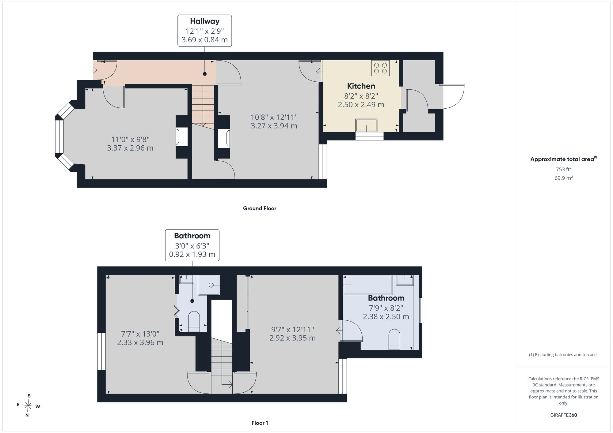 Hollam Road, Southsea, PO4 floorplan