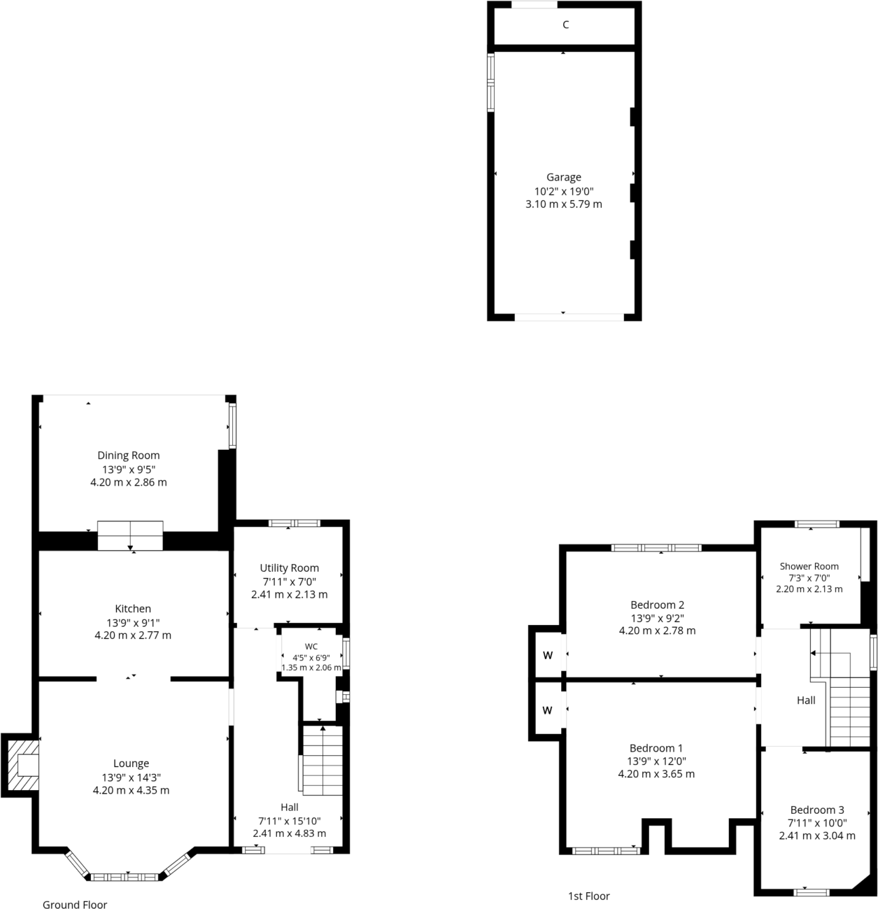 77 Fernleigh Road, Newlands, G43 2TY floorplan