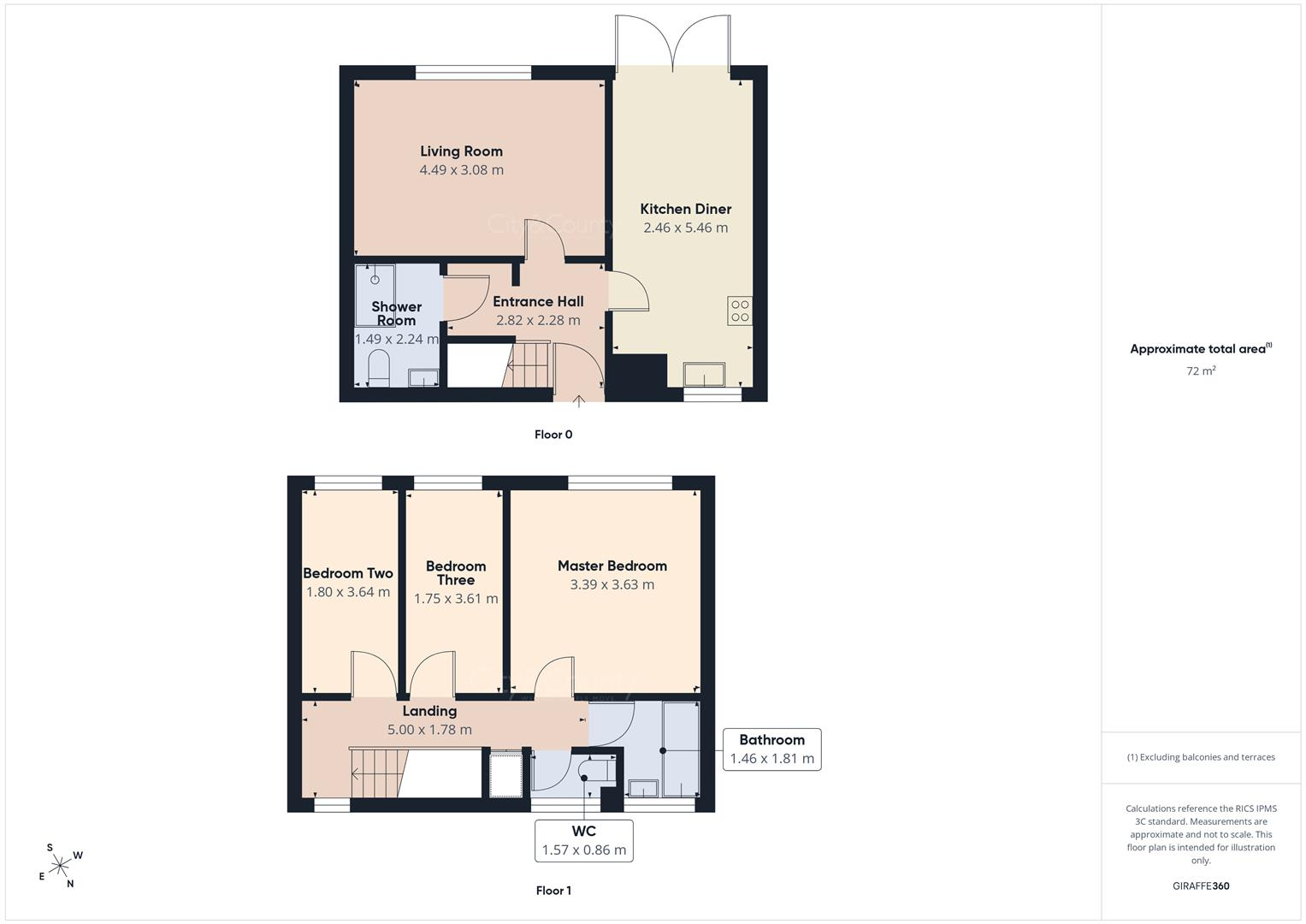White Cross, Peterborough floorplan
