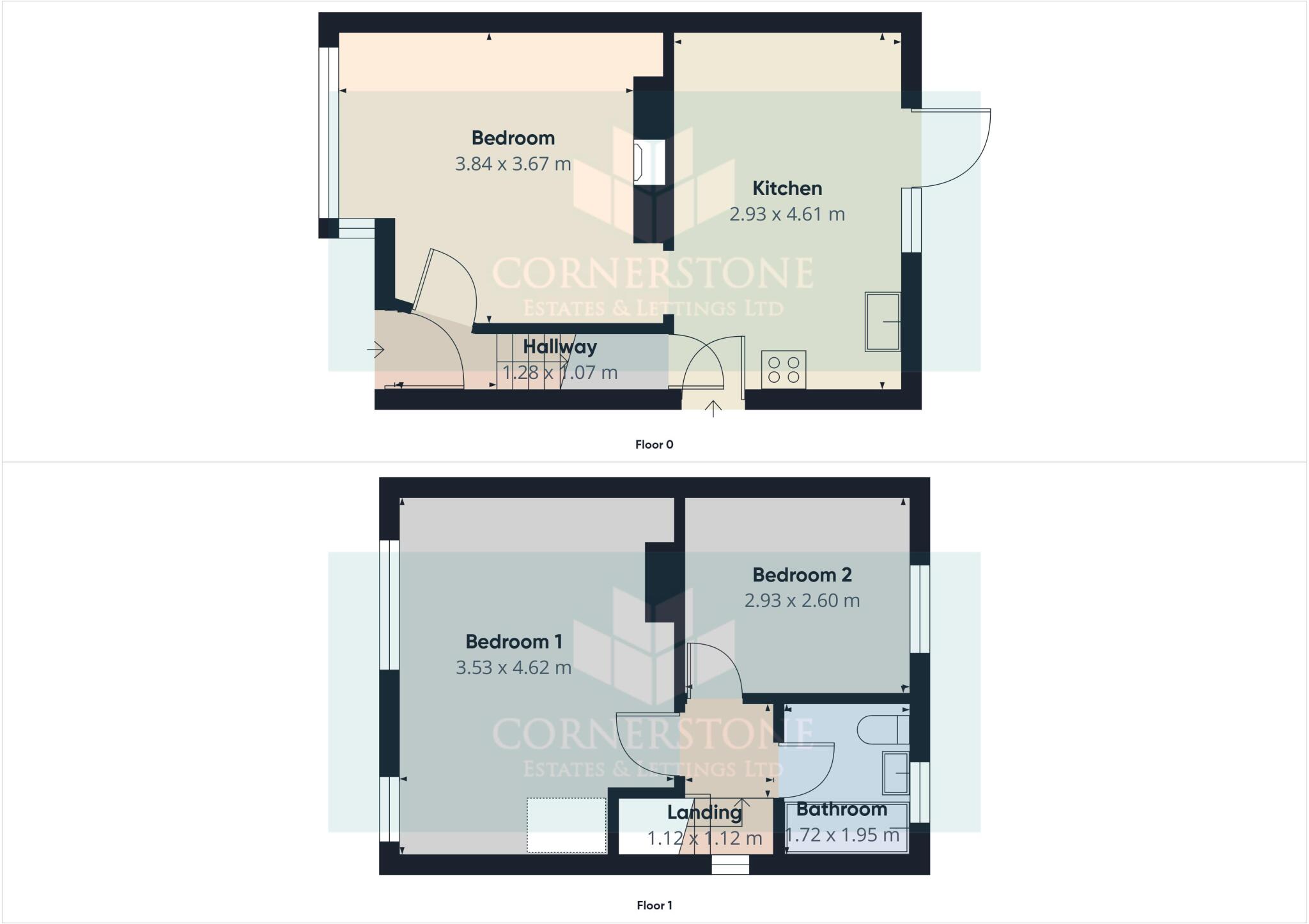 Harrow Avenue, Oldham, Lancashire, OL8 floorplan