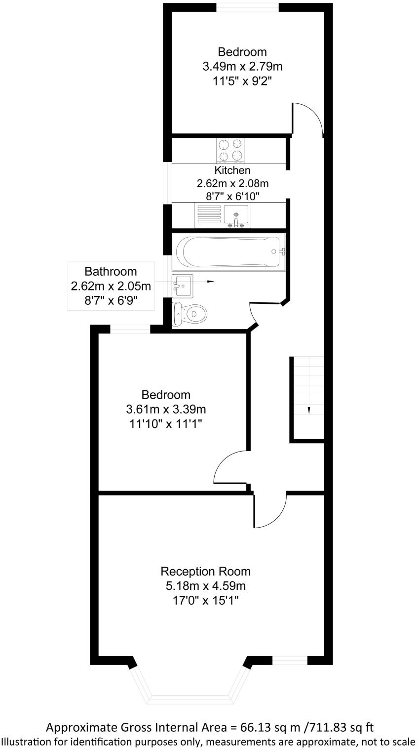 Eaton Park Road, Winchmore Hill, N13 floorplan