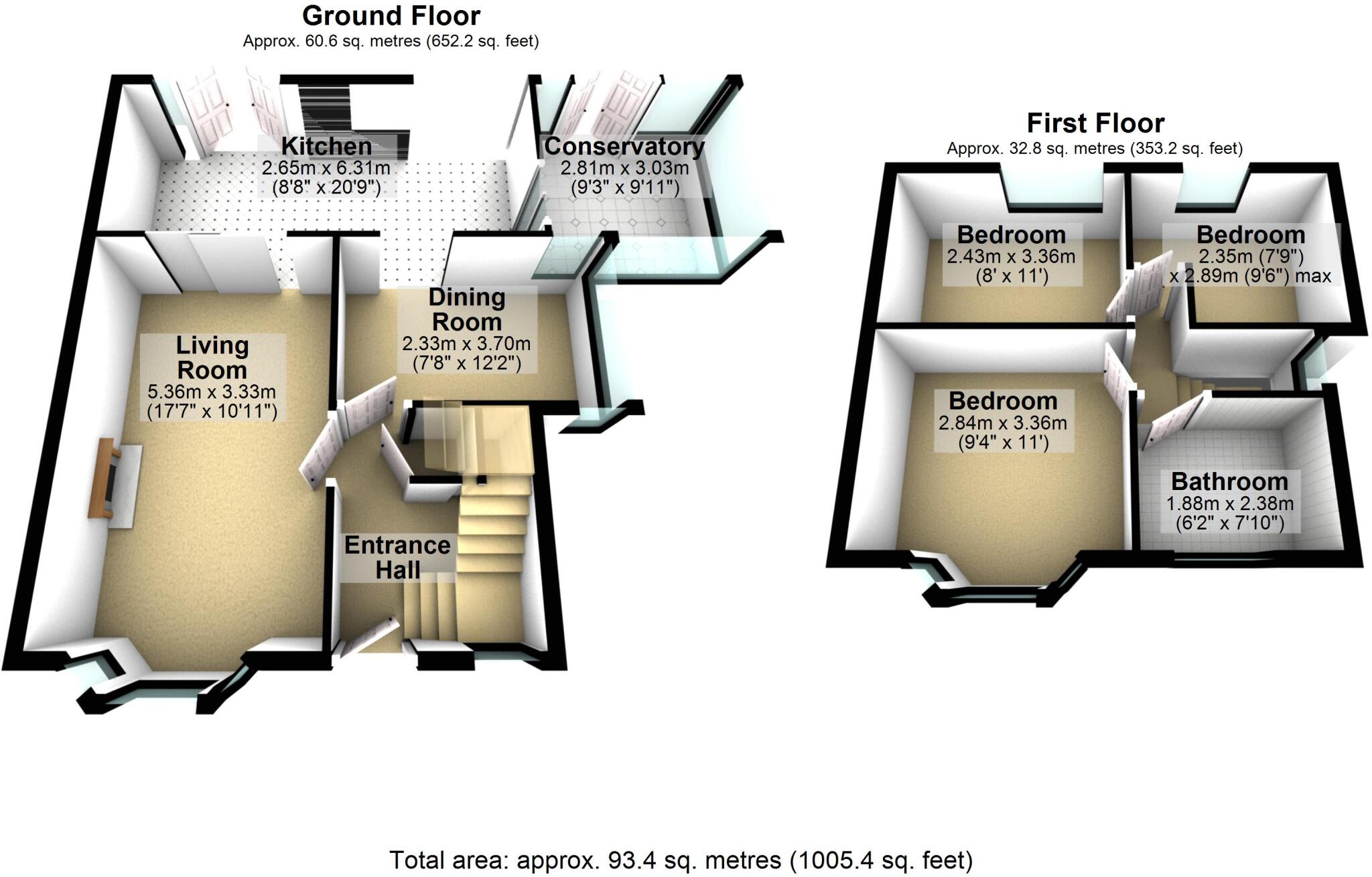 Queensway, Rochdale, Greater Manchester, OL11 floorplan