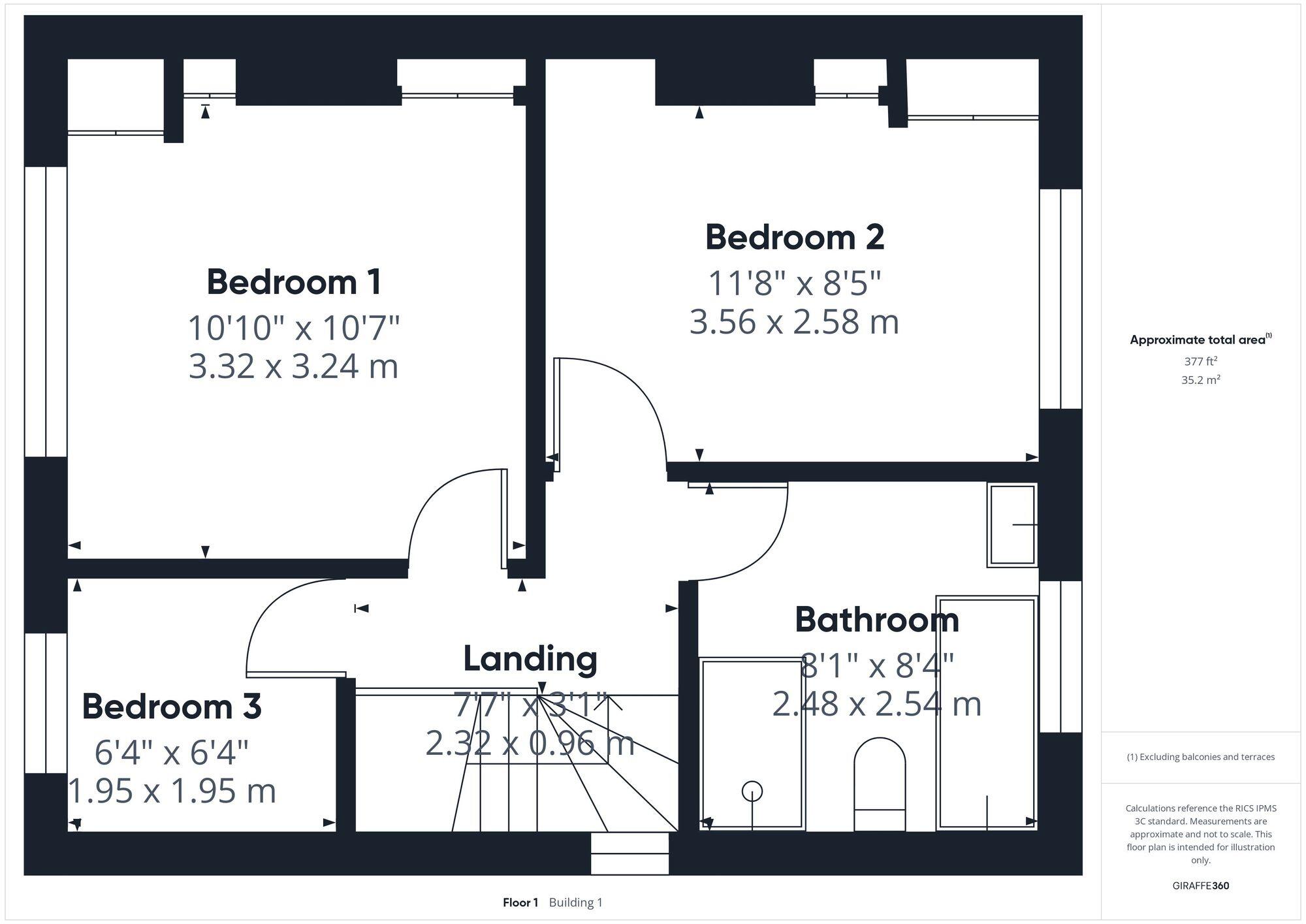 Western Avenue, Blacon, CH1 floorplan