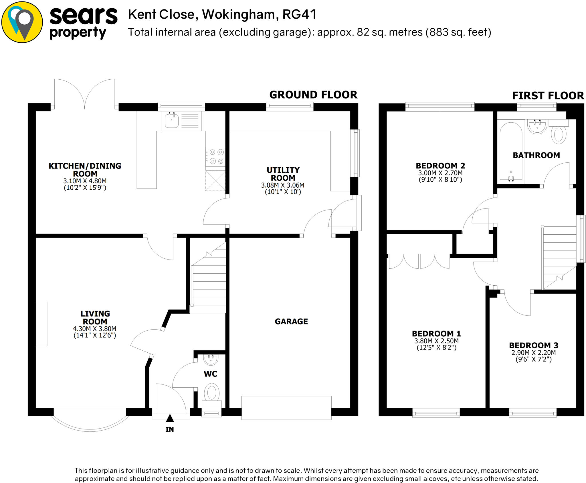 Kent Close, Wokingham, RG41 floorplan