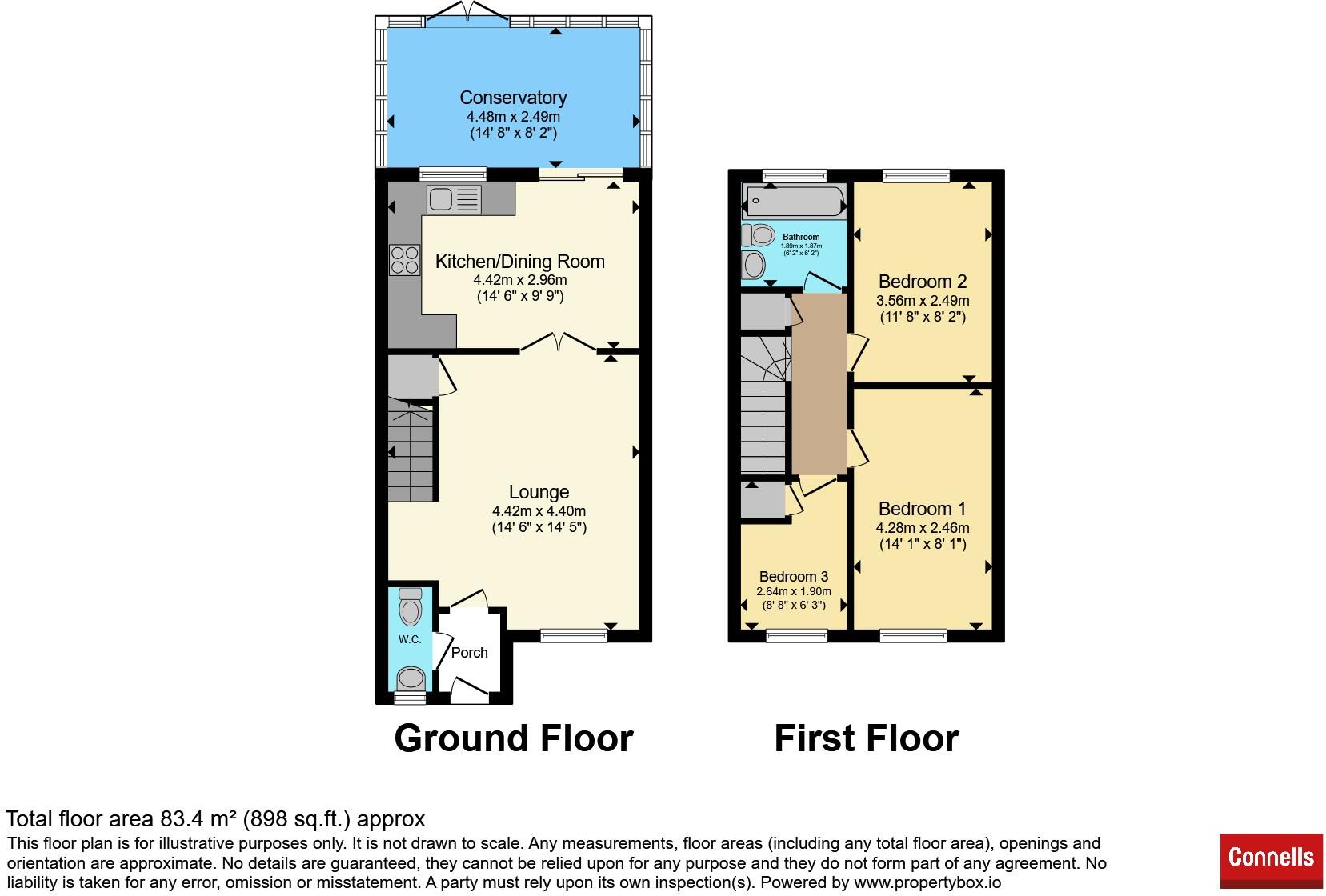 Station Close, Henlow floorplan
