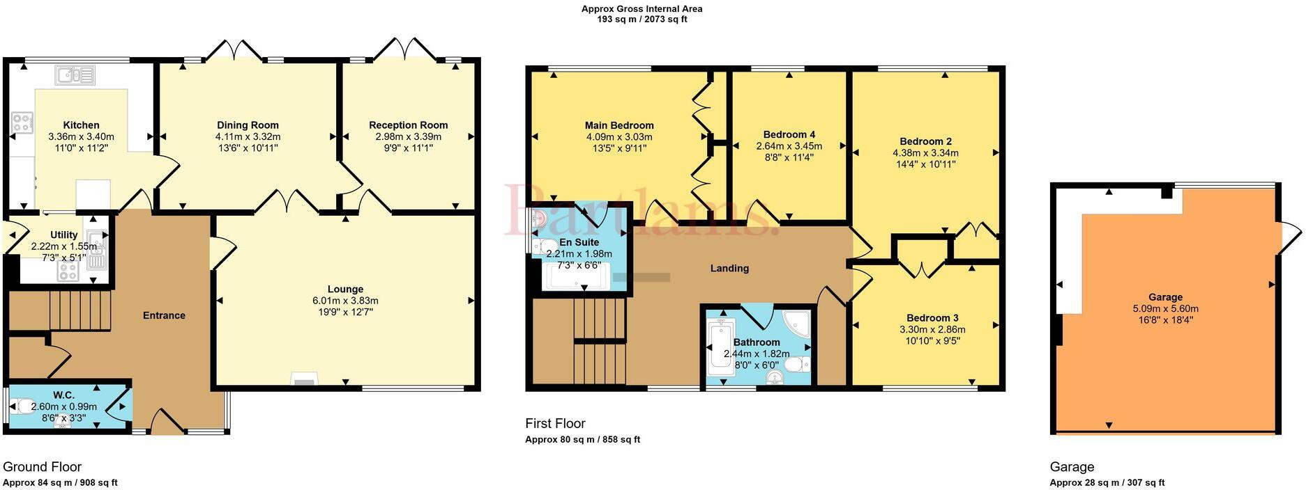 Mayswood Drive, Wightwick, WV6 floorplan