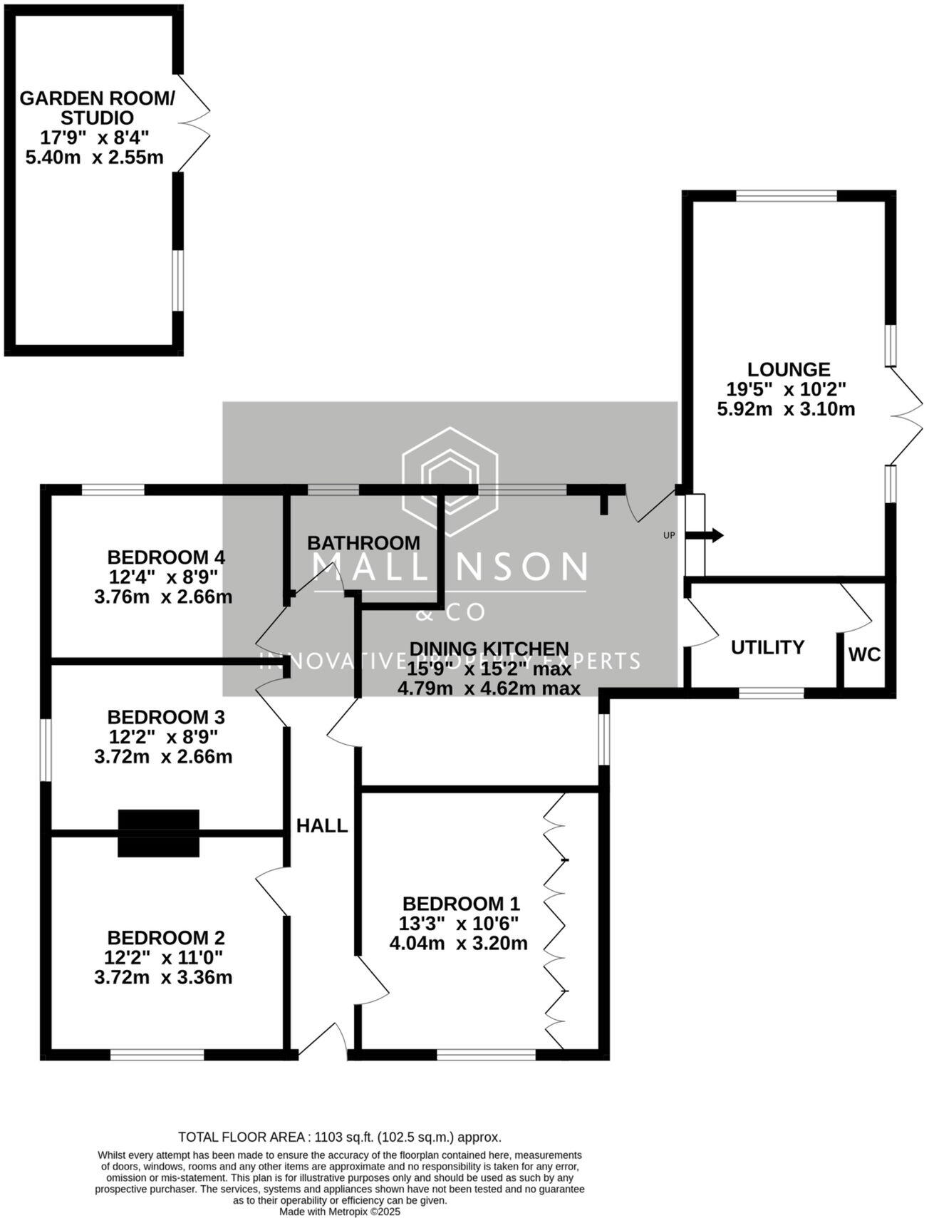 Wellhouse Lane, Penistone, Sheffield, S36 8ER floorplan