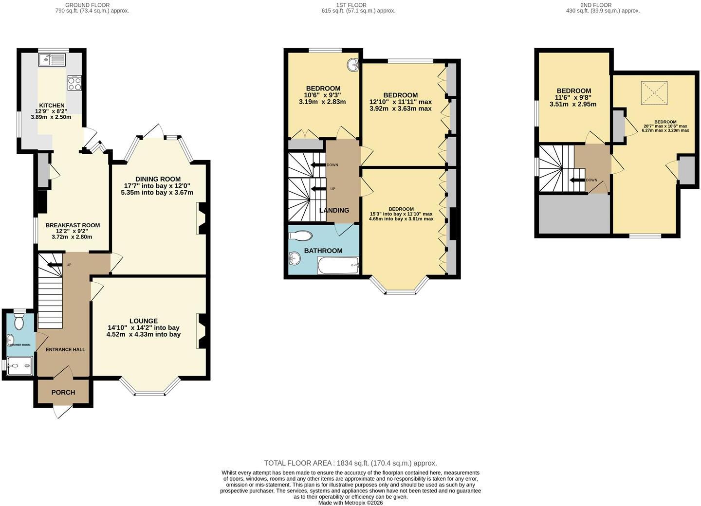 Hayes Road, Bromley floorplan