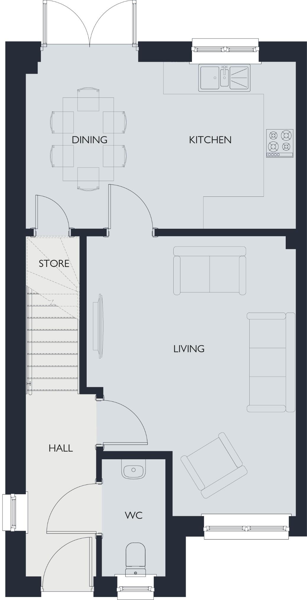 Bordland Drive
larkhall
ML9 2TL floorplan