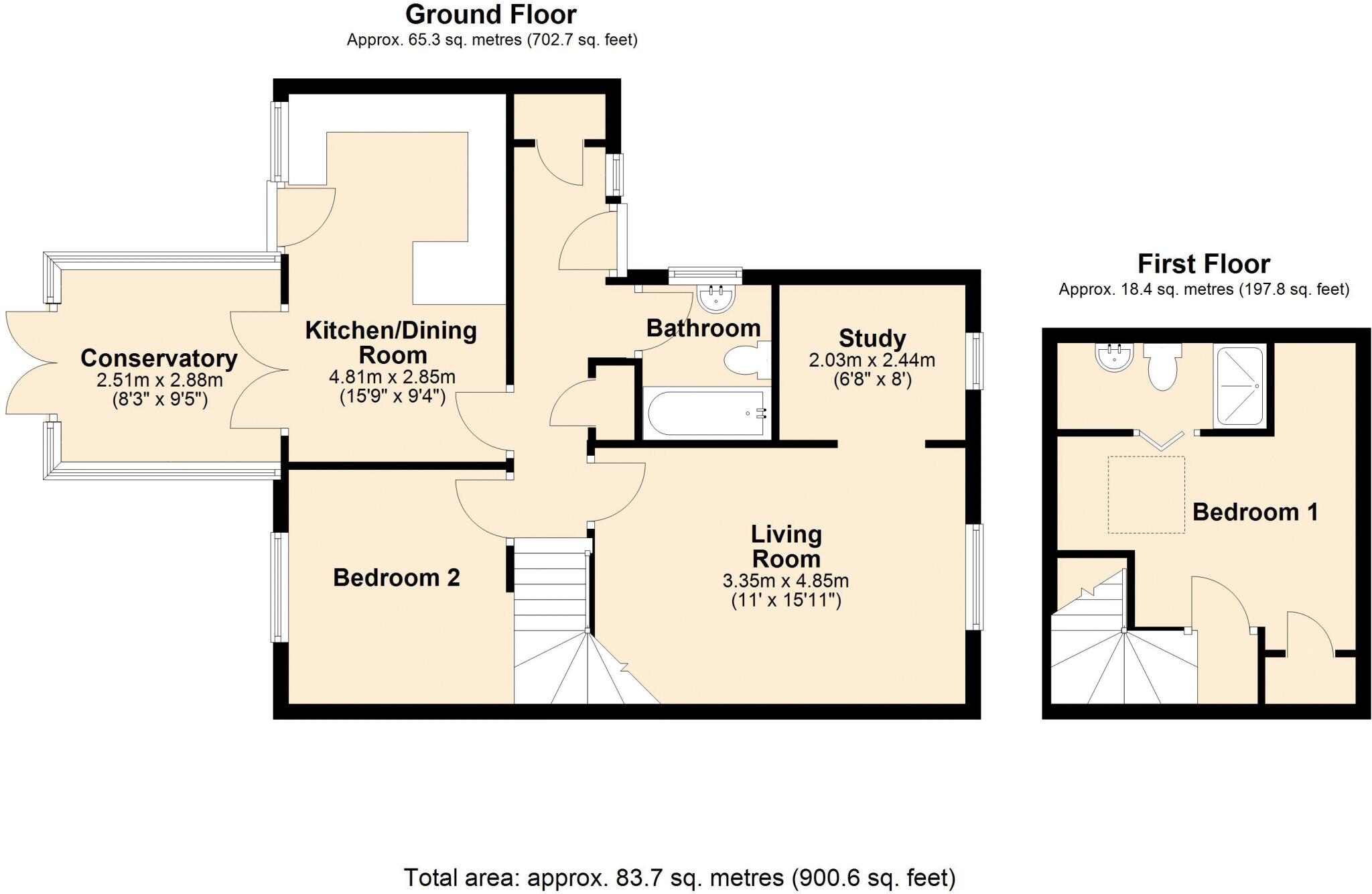Manor Way, Langtoft floorplan