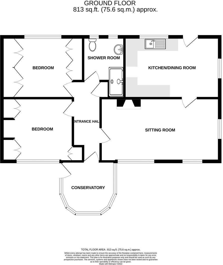 25 High Street, Tattershall floorplan