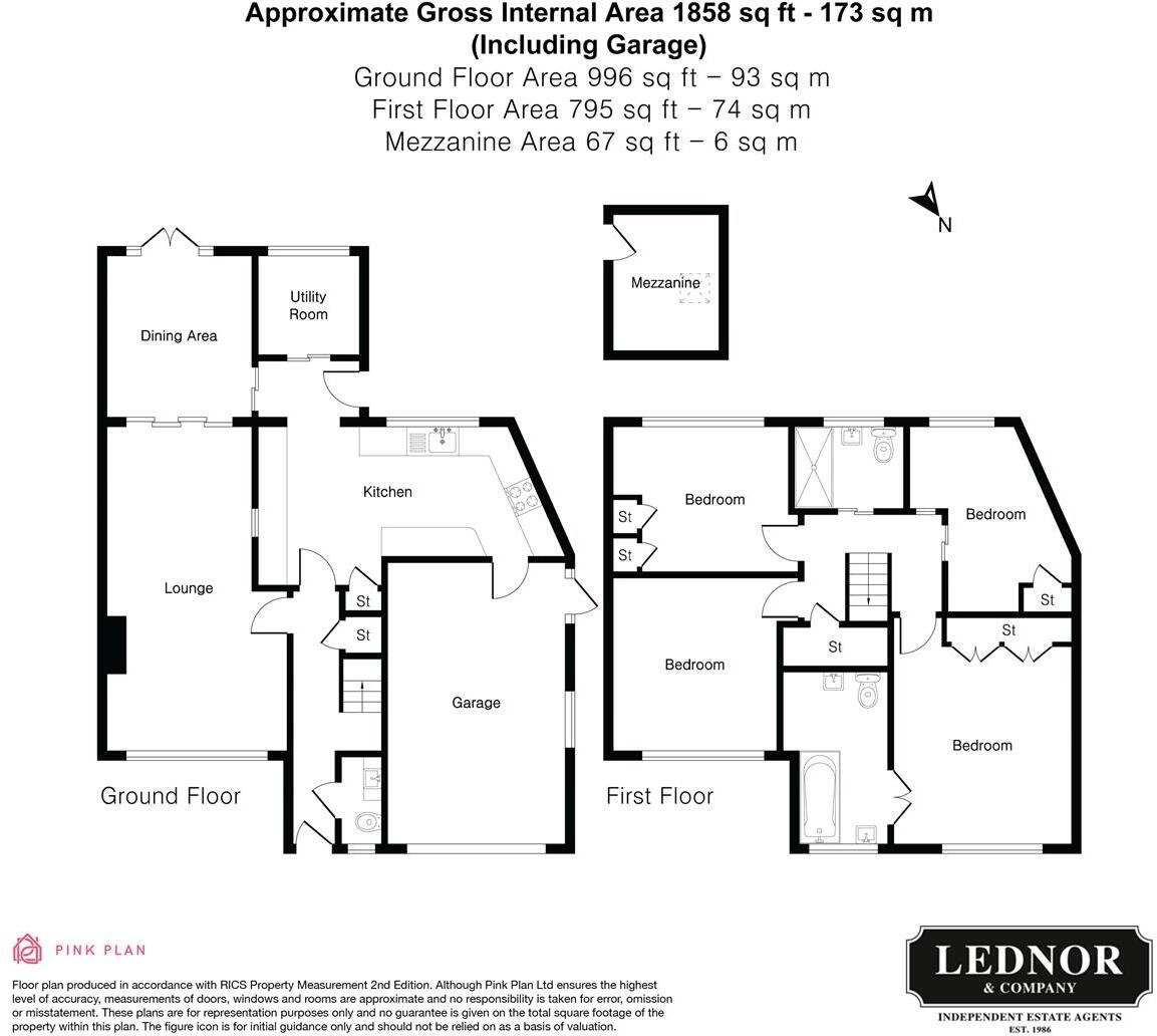 Pamela Gardens, Bishop's Stortford floorplan