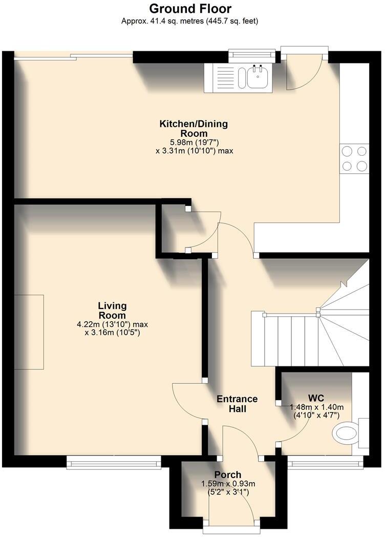 Stephenson Way, Kings Tamerton, Plymouth floorplan