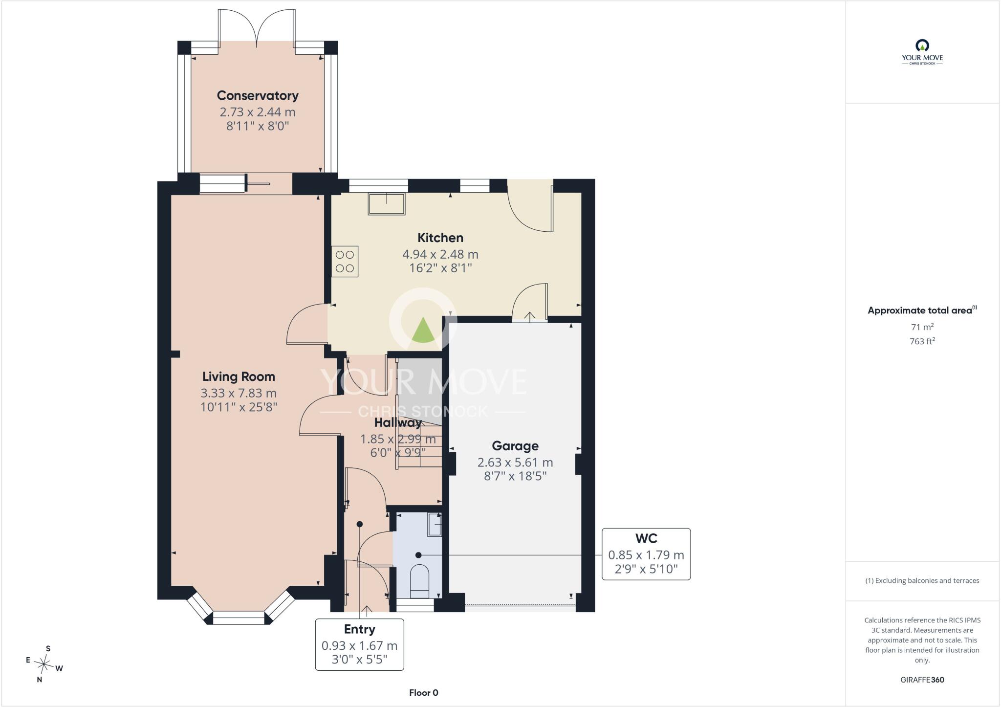 Oakfield Way, Seghill, Cramlington, Northumberland, NE23 floorplan