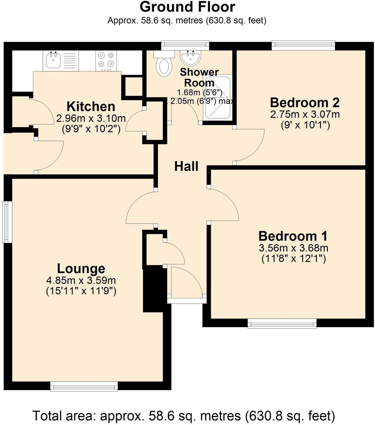 Forman Road, Shepshed, LE12 floorplan