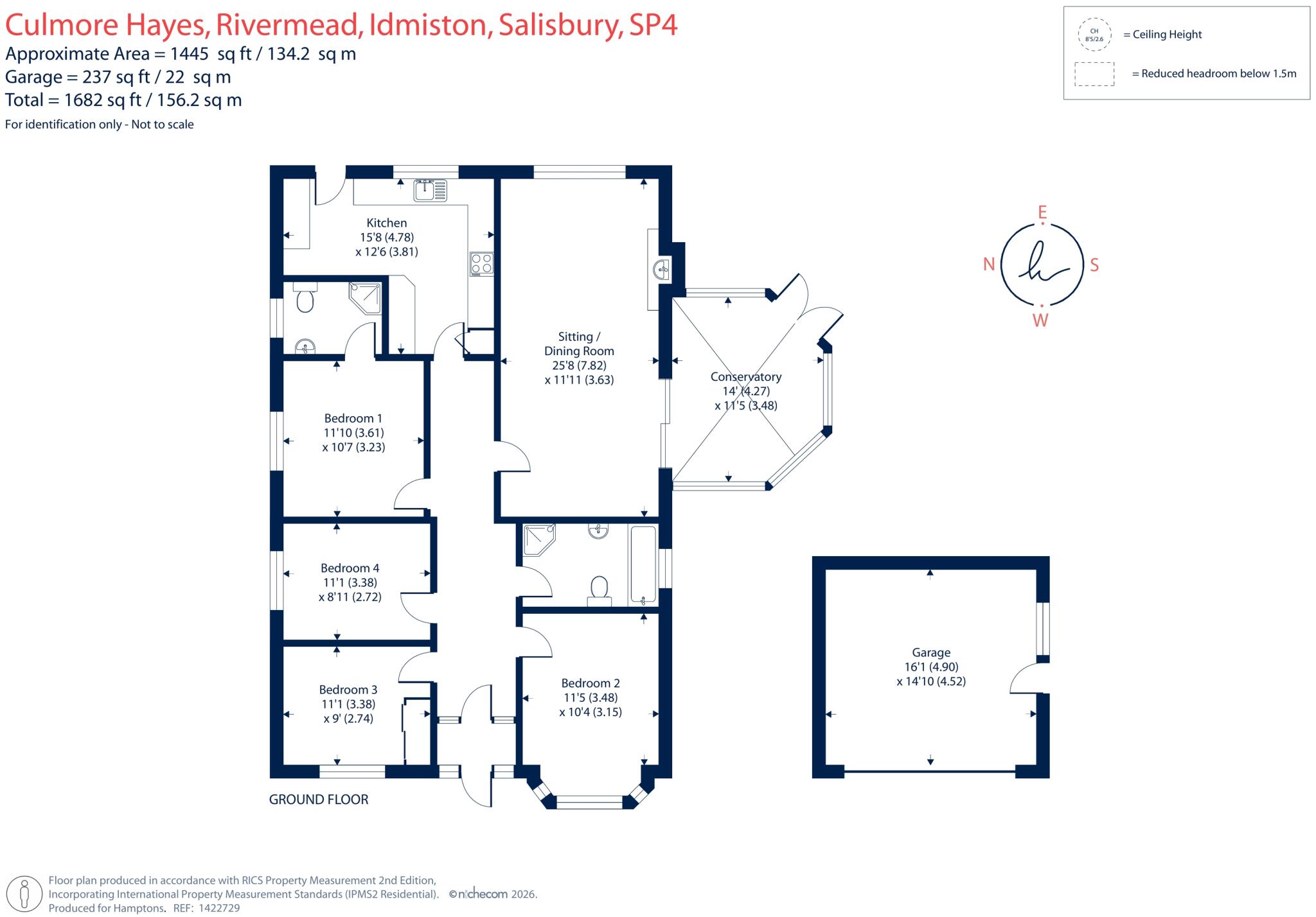 Idmiston, Salisbury, SP4 floorplan