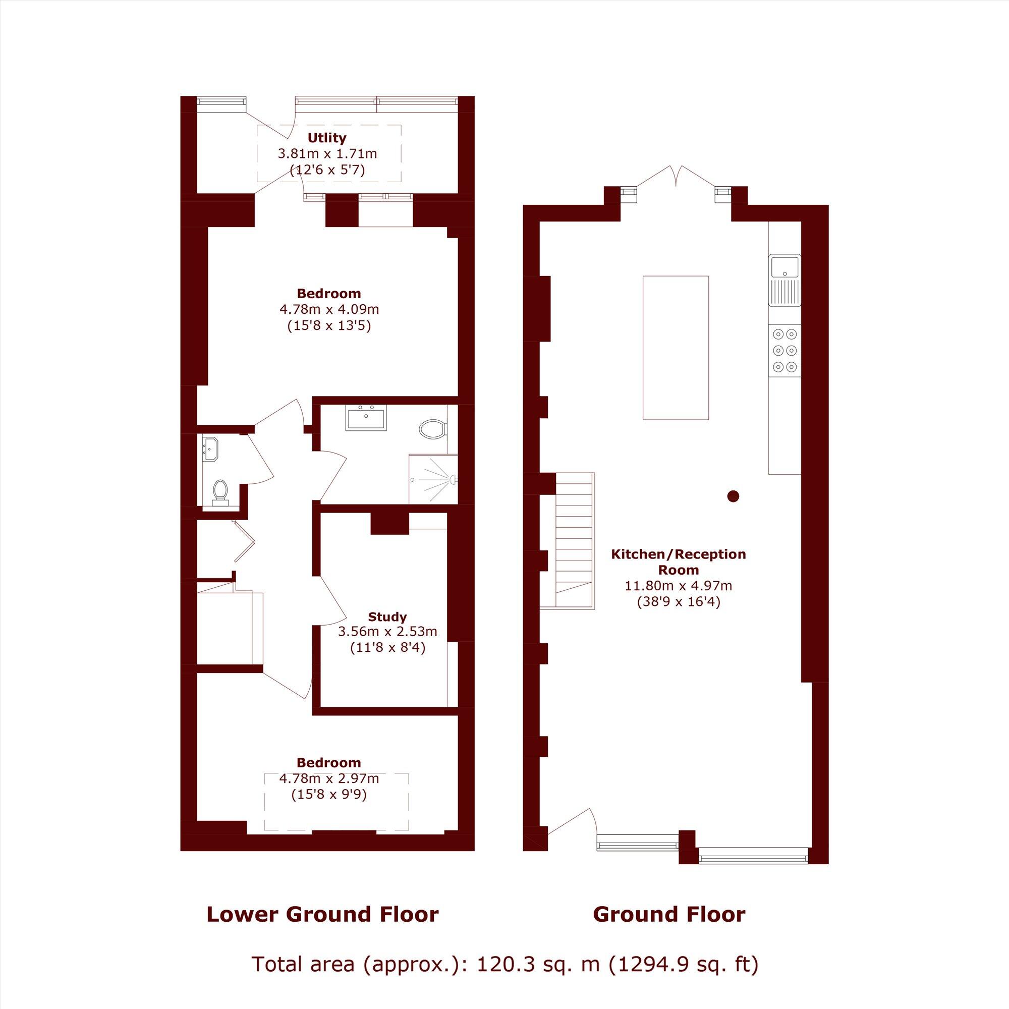 Austral Street, Kennington floorplan