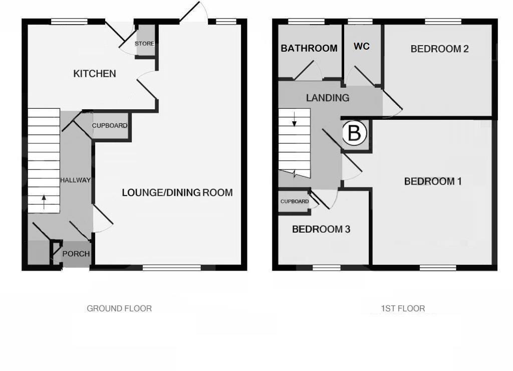8 Soar Way, Hinckley, Leicestershire LE10 0XU floorplan