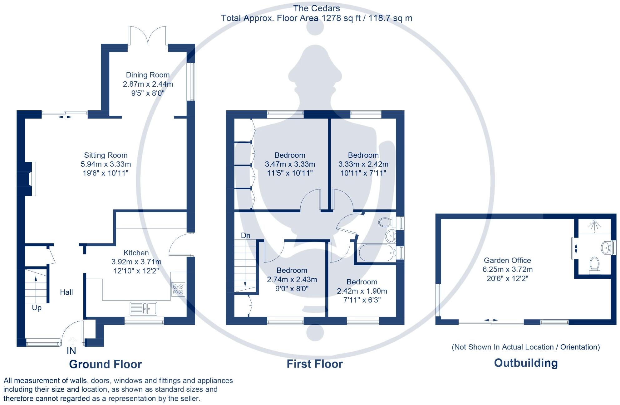 Scheduled Viewing Day - Saturday 24th October  - Cul De Sac Location, Wendover floorplan