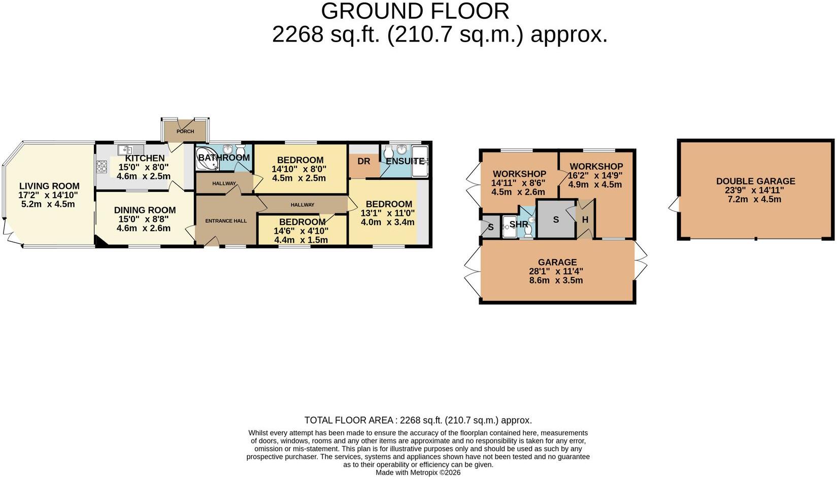 Clifton-On-Teme, Worcester, WR6 floorplan