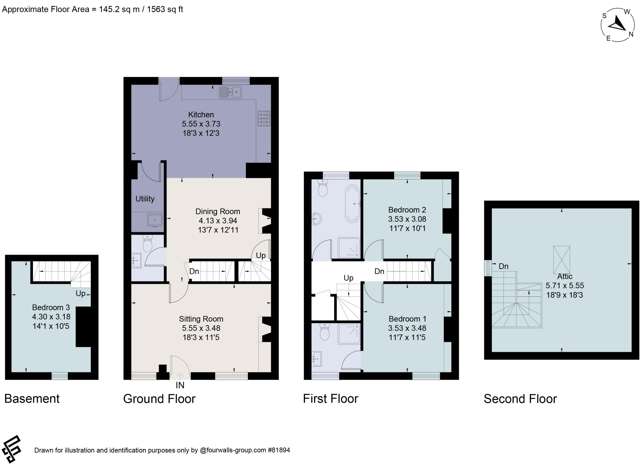Chester Street, Cirencester, Gloucestershire, GL7 floorplan