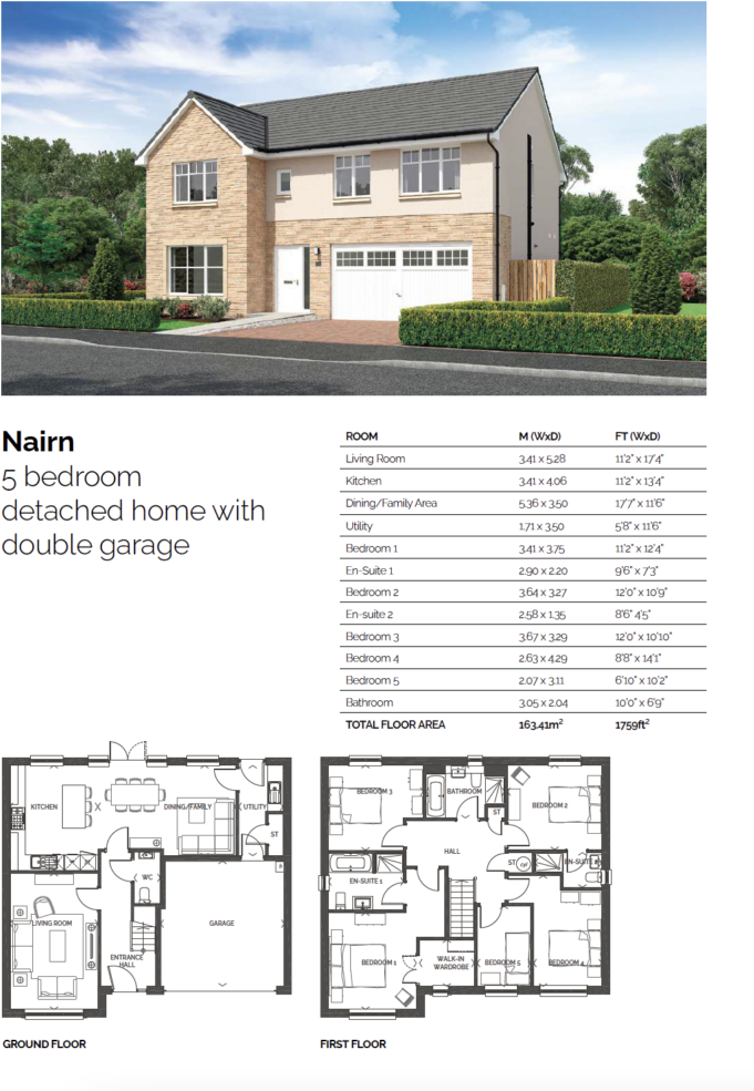 The Nairn, Dargavel Village, Bishopton floorplan