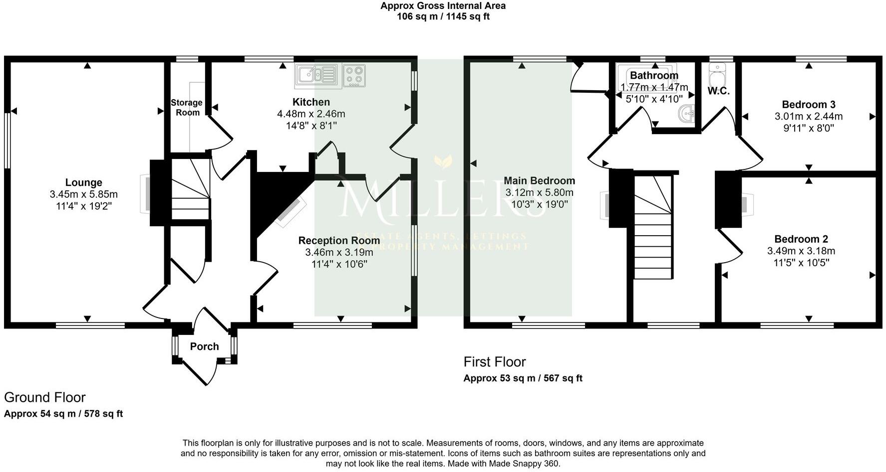 Rosebery Road, West Runton, NR27 floorplan